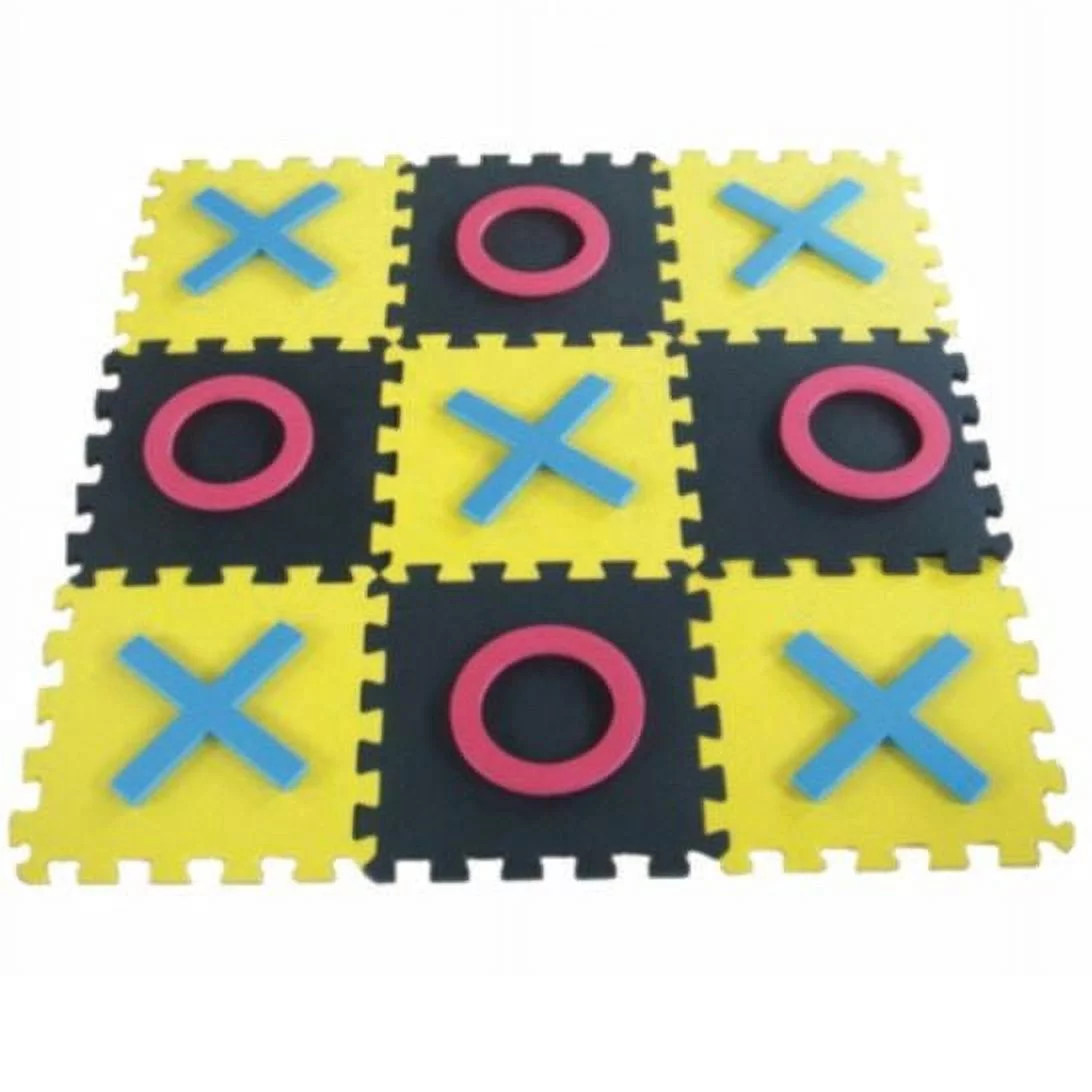 S&S Worldwide Jumbo Foam Tic-Tac-Toe. Connect Tiles to Create Huge 36