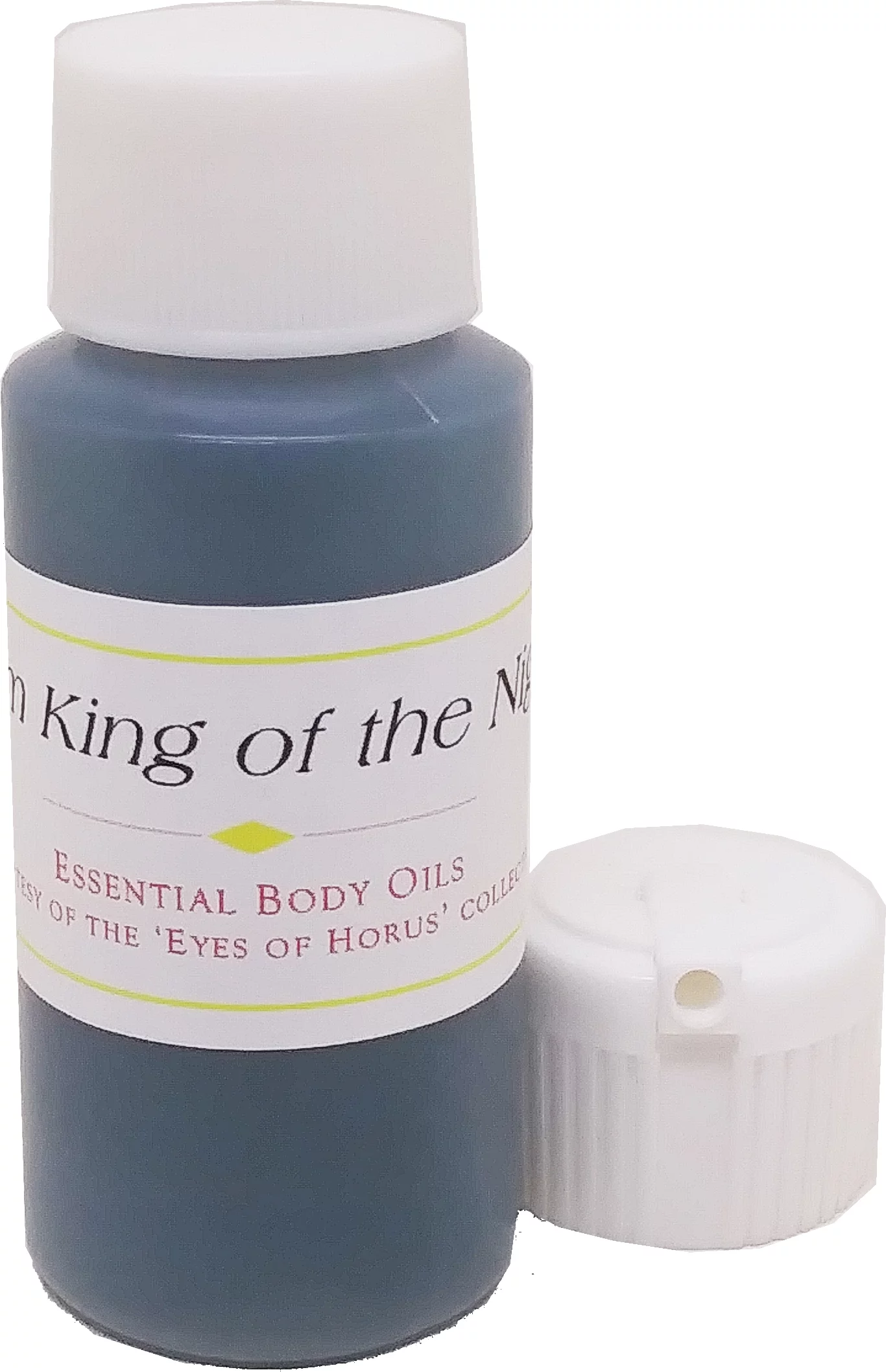 I Am King of the Night - Type For Men Cologne Body Oil Fragrance [Flip Cap - HDPE Plastic - Dark Blue - 1 oz.]