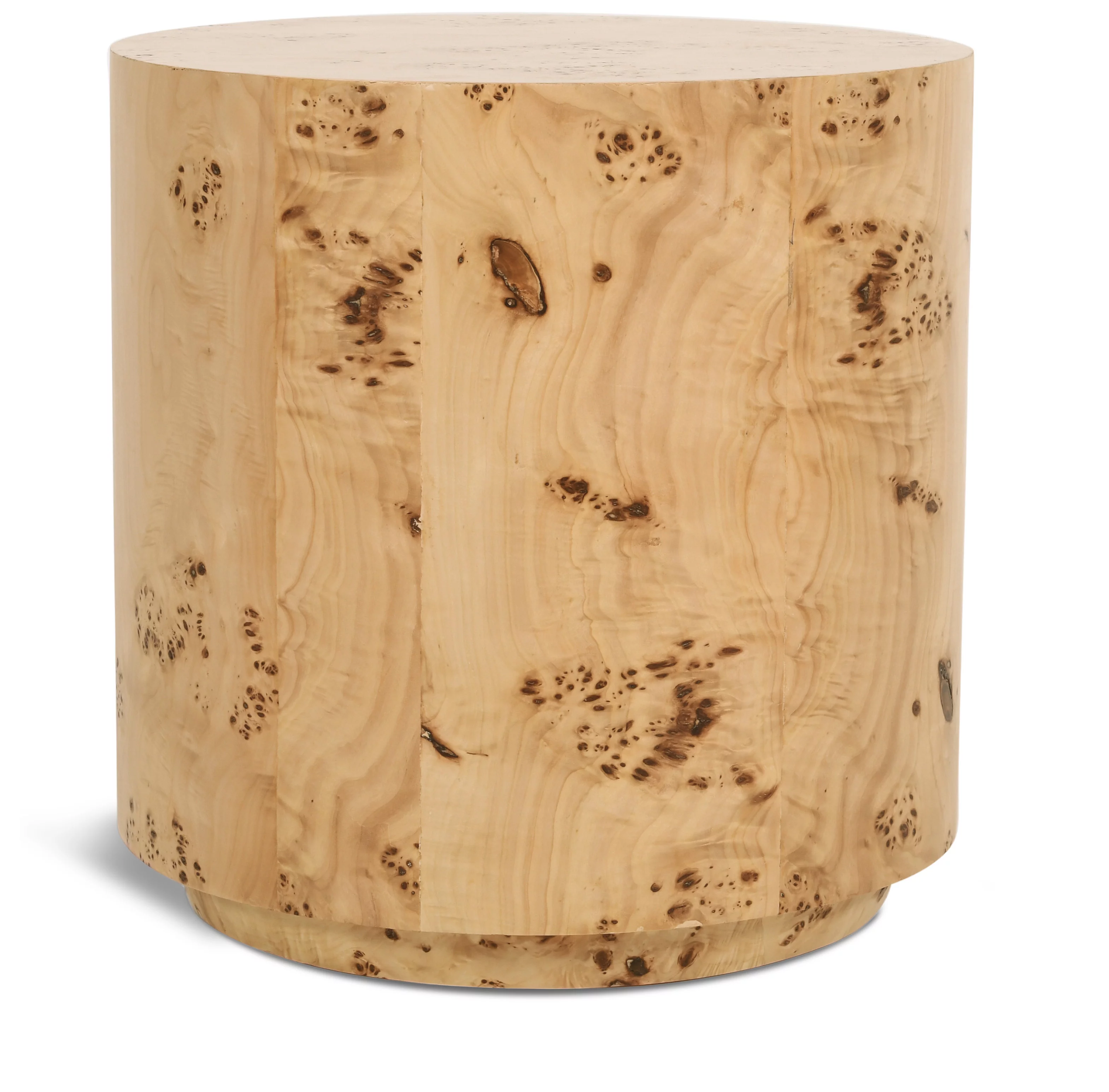 Meridian Furniture Burl Natural Ash End Table
