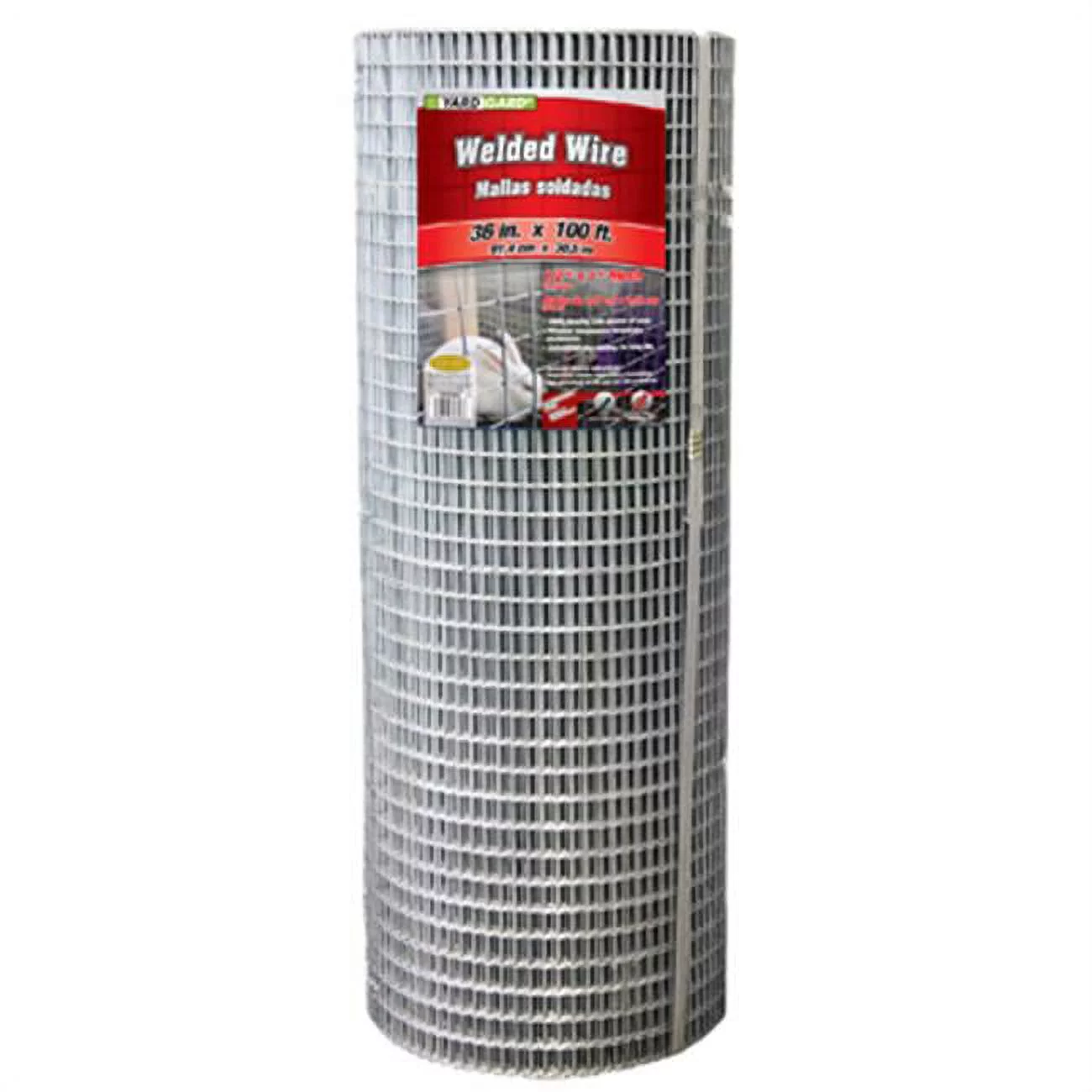 Midwest Air  36 in. x 100 ft. 1 x 0.5 in. Mesh Galvanized Welded Wire