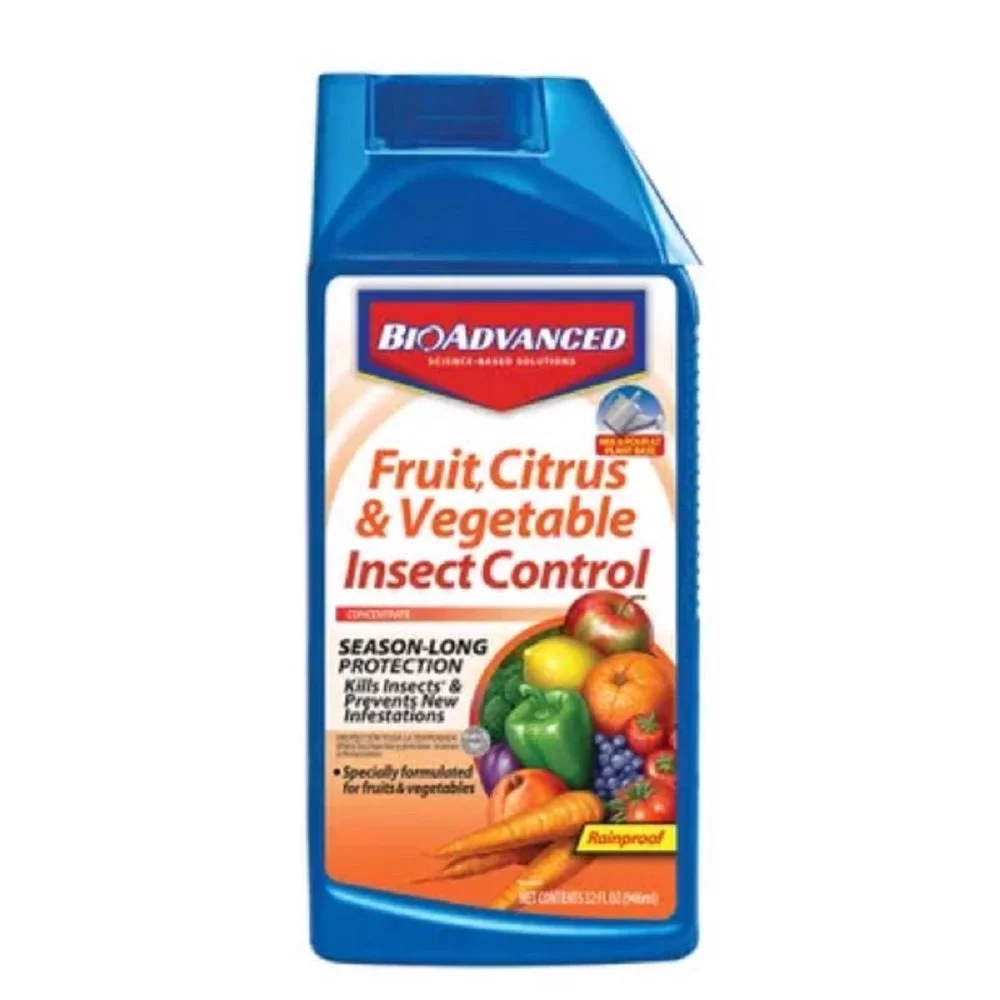 BioAdvanced 701520A Fruit, Citrus & Vegetable Insect Control, 32 Oz, Each
