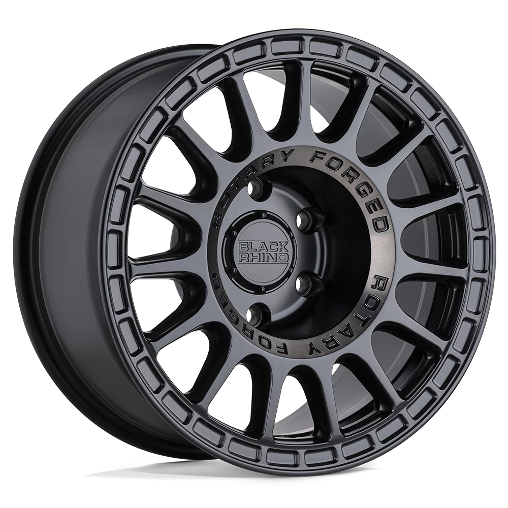 Black Rhino Flow Formed Aluminum Rim BRSND 17X8.5 5X5.0 SGL-BLK-MCH-DDT-RG -22MM, 1785SND-25127M71A