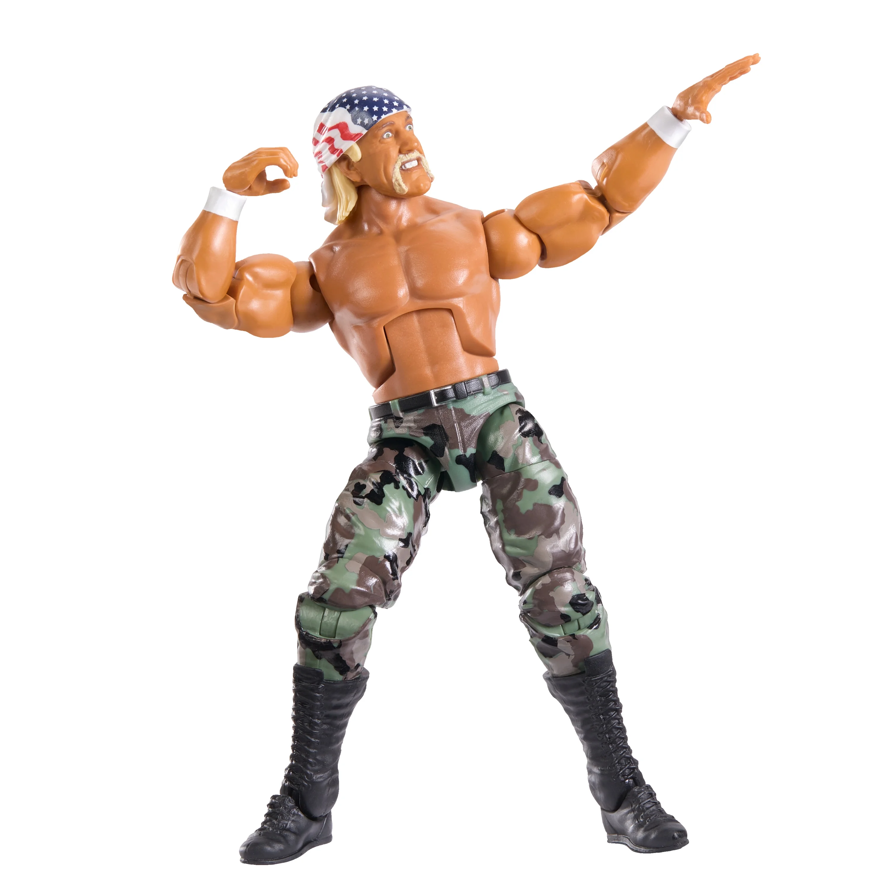 WWE Elite Action Figure SummerSlam Hulk Hogan with Build-A-Figure