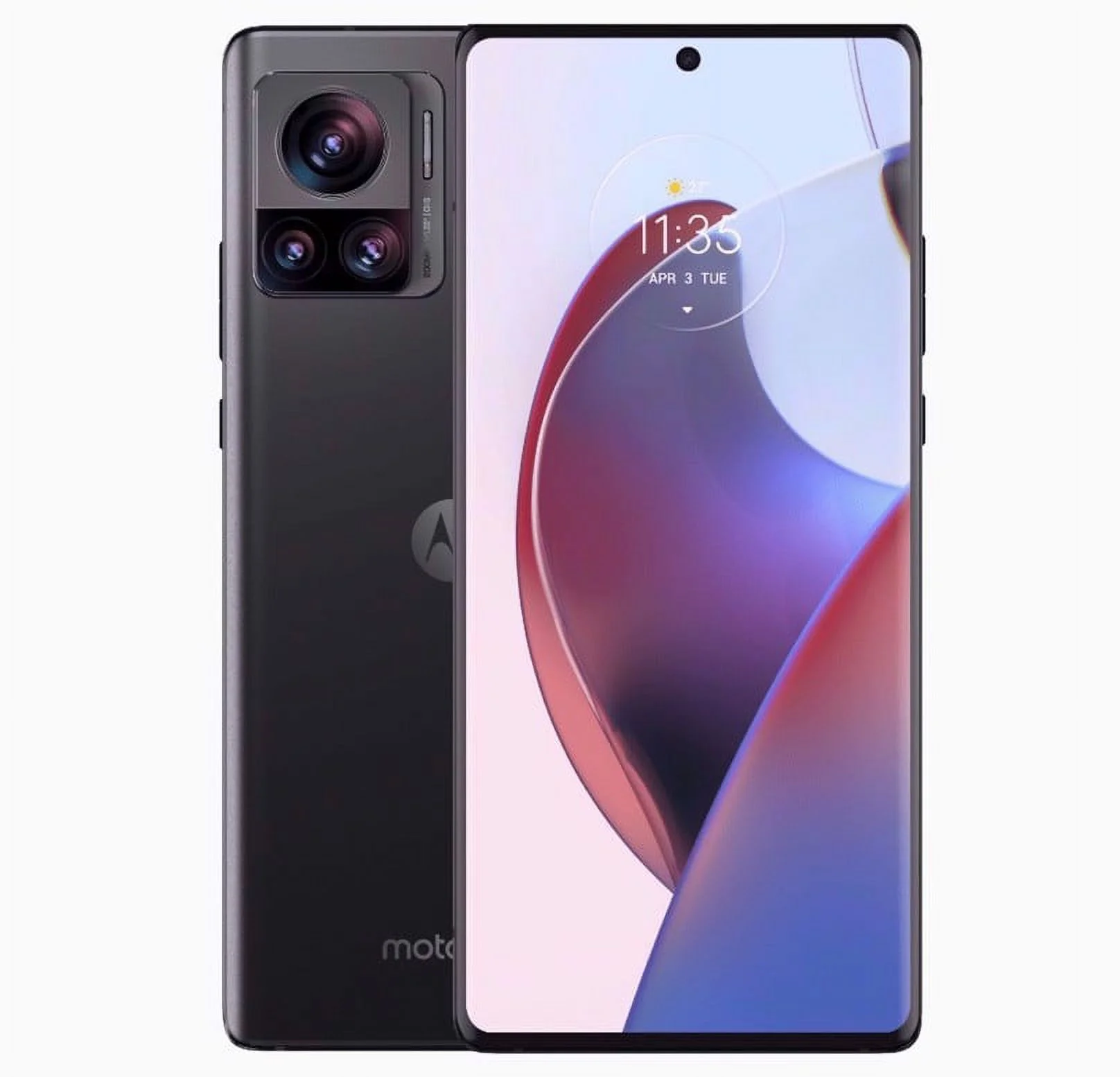 Motorola Edge 30 Ultra DUAL SIM 256GB ROM + 12GB RAM (GSM ONLY | NO CDMA) Factory Unlocked 5G Smartphone (Interstellar Black) - International Version