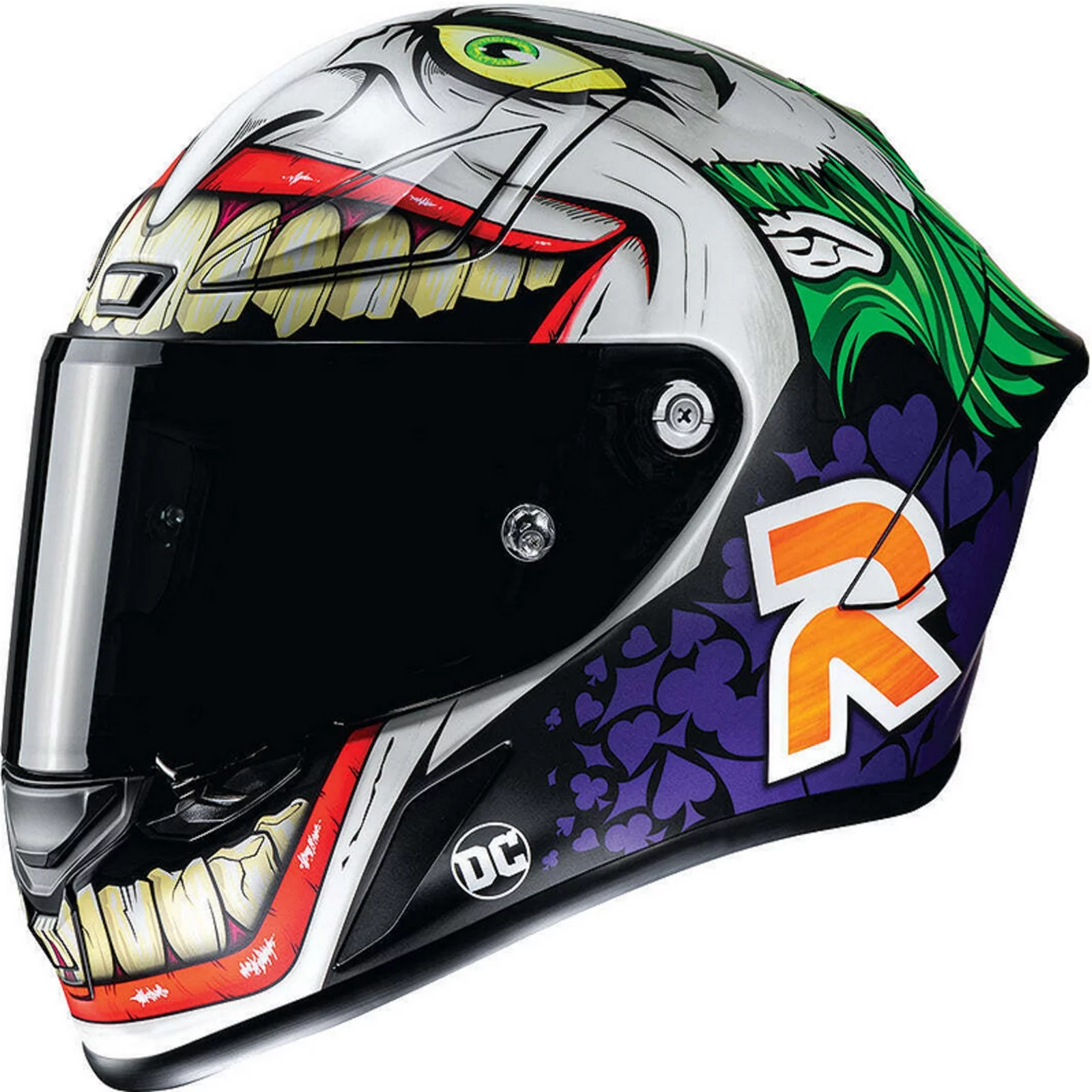 HJC RPHA 1N Joker Motorcycle Helmet Gray/Green LG