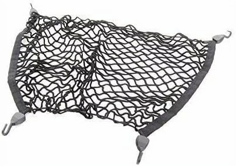 EACCESSORIES EA Trunk Organizer Cargo Net for Ford C-Max 2013-2018 – Floor Style Cargo Net for Hatchback – Premium Mesh Car Trunk Organizer Vehicle Carrier Storage – Compatible Ford C-Max 2013-2018