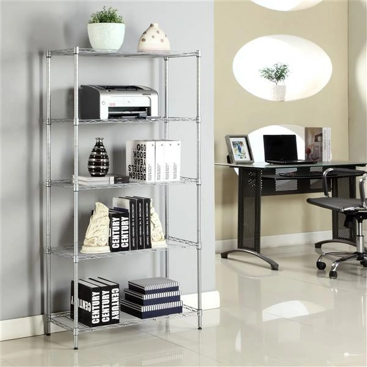 5 Tier Adjustable Storage Rack,60