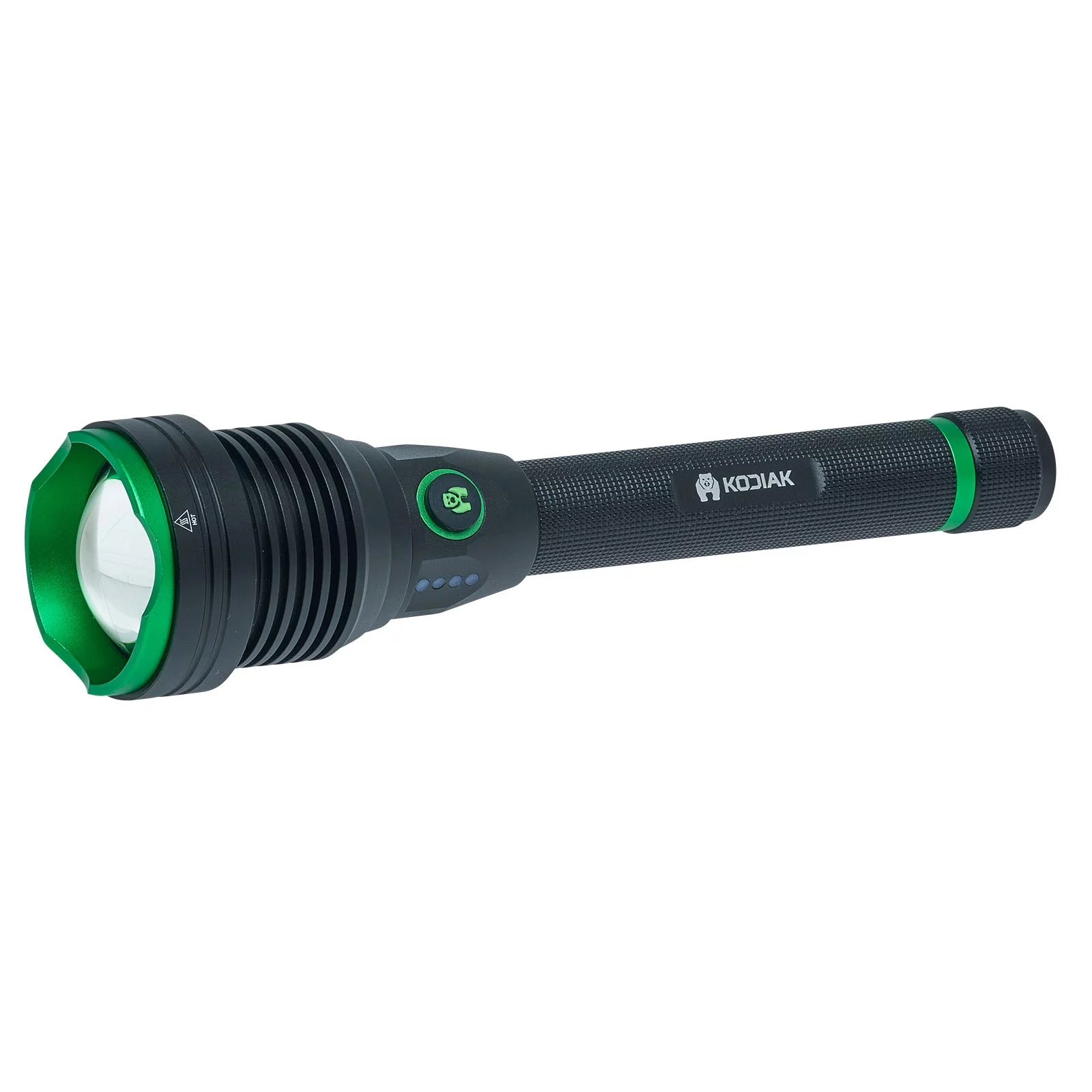Kodiak Kraken Rechargeable 6000 Lumen Tactical Grade Flashlight with Power Bank