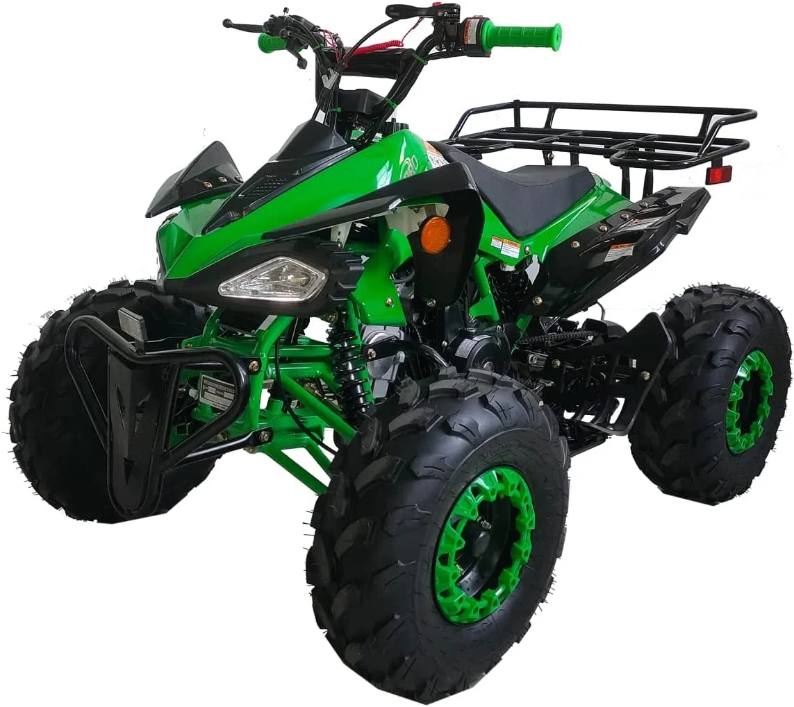 X-Pro Brand New 125cc Gas ATV, Automatic Transmission w/Reverse Remote Control Big 19