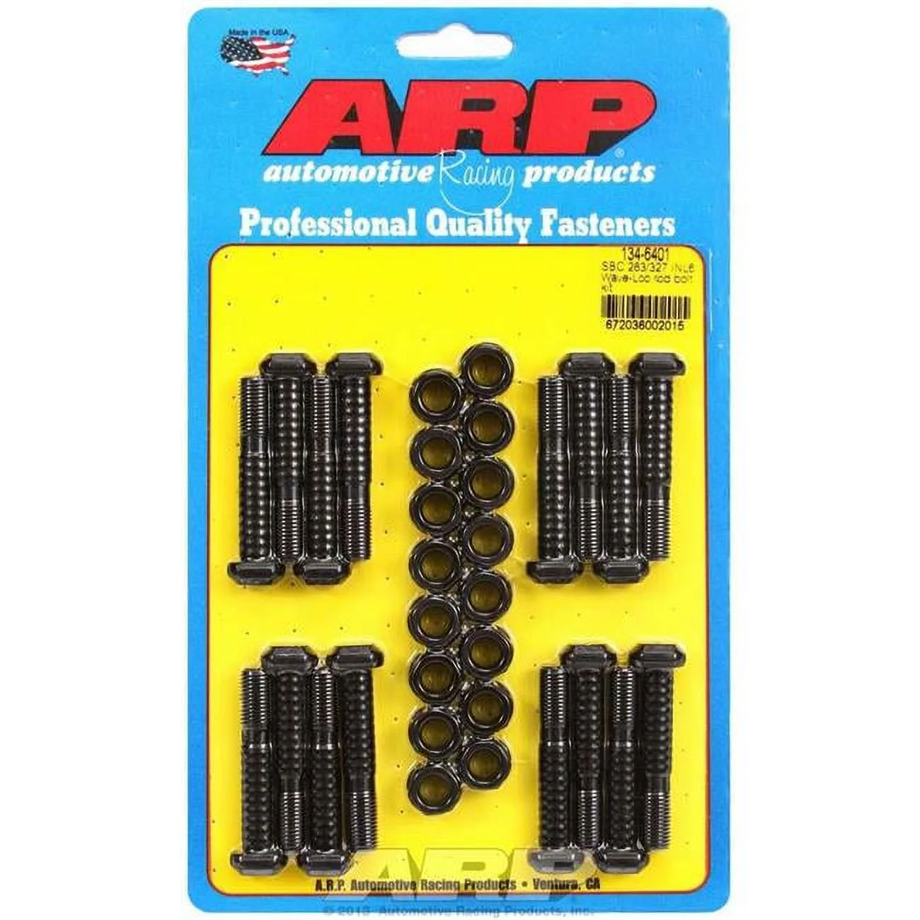 ARP INC. 134-6401 SB CHEVY 283-327 INLINE 6 WAVE-LOC ROD BOLT KIT