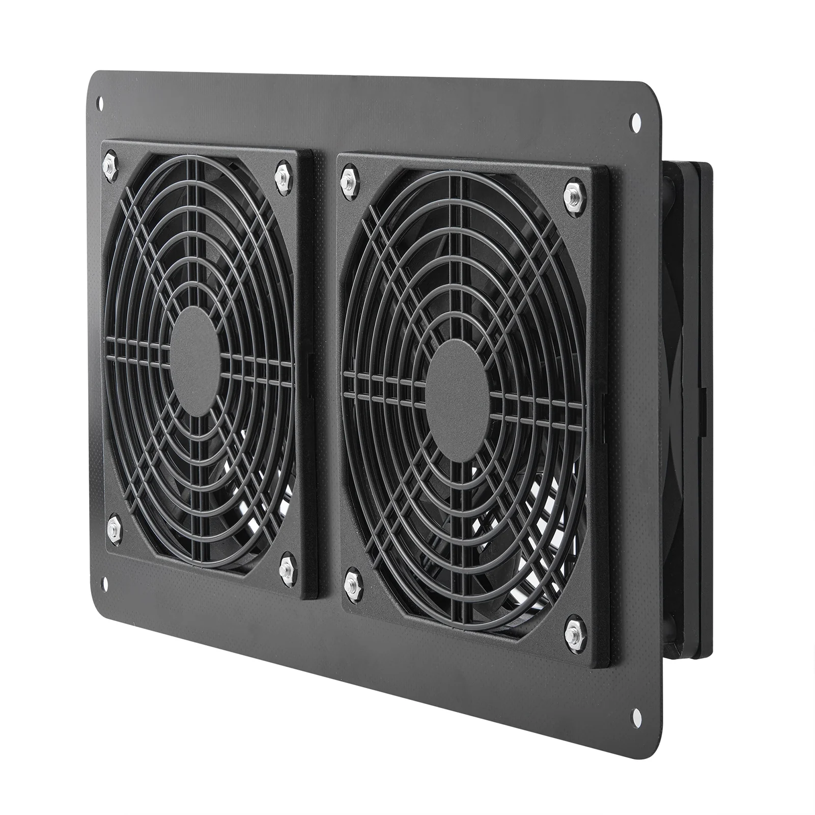 Aumotop Exhaust fan,Weatherproof solar panel Fan 10W Fan Solar kit Small Chicken Panel Fan Chicken Coops Sheds solar panel kit Powered Dual panel kit Small  fan Waterproof  Solar Fans