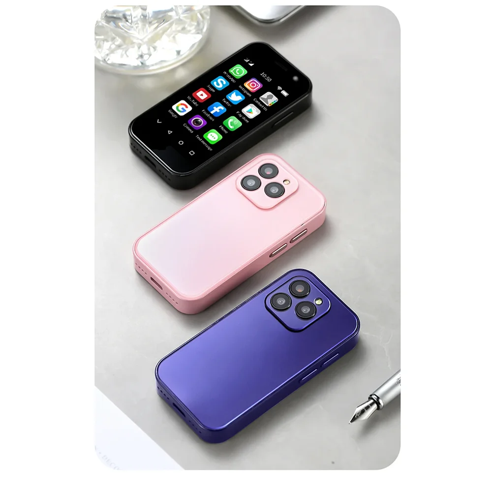 SOYES XS14 Pro 3.0 Inch 4G Mini Smartphone Android 9 Dual SIM Face ID Dual Camera WIFI Bluetooth FM Hotspot GPS OTG Mobile Phone