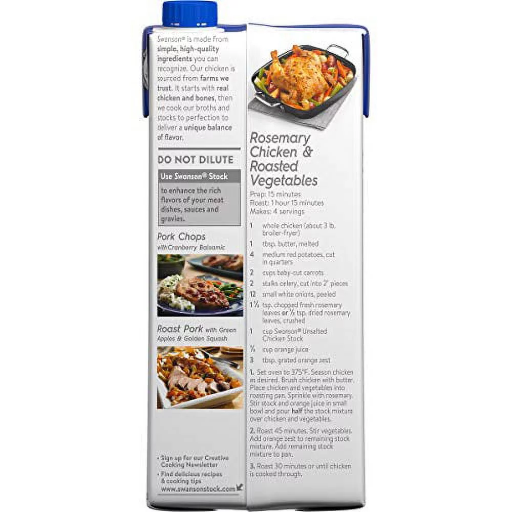 Swnsn unsalted chkn stock