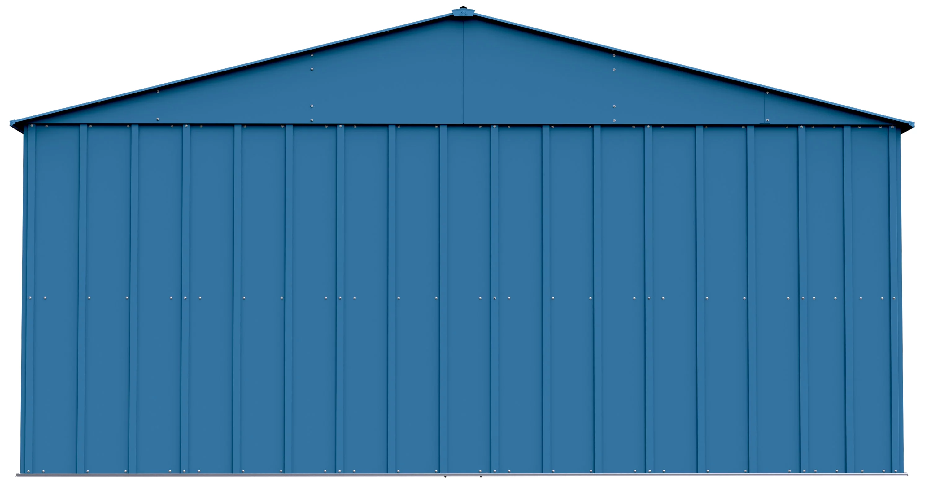 Arrow Classic Metal Shed, 14 x 17, Blue Grey