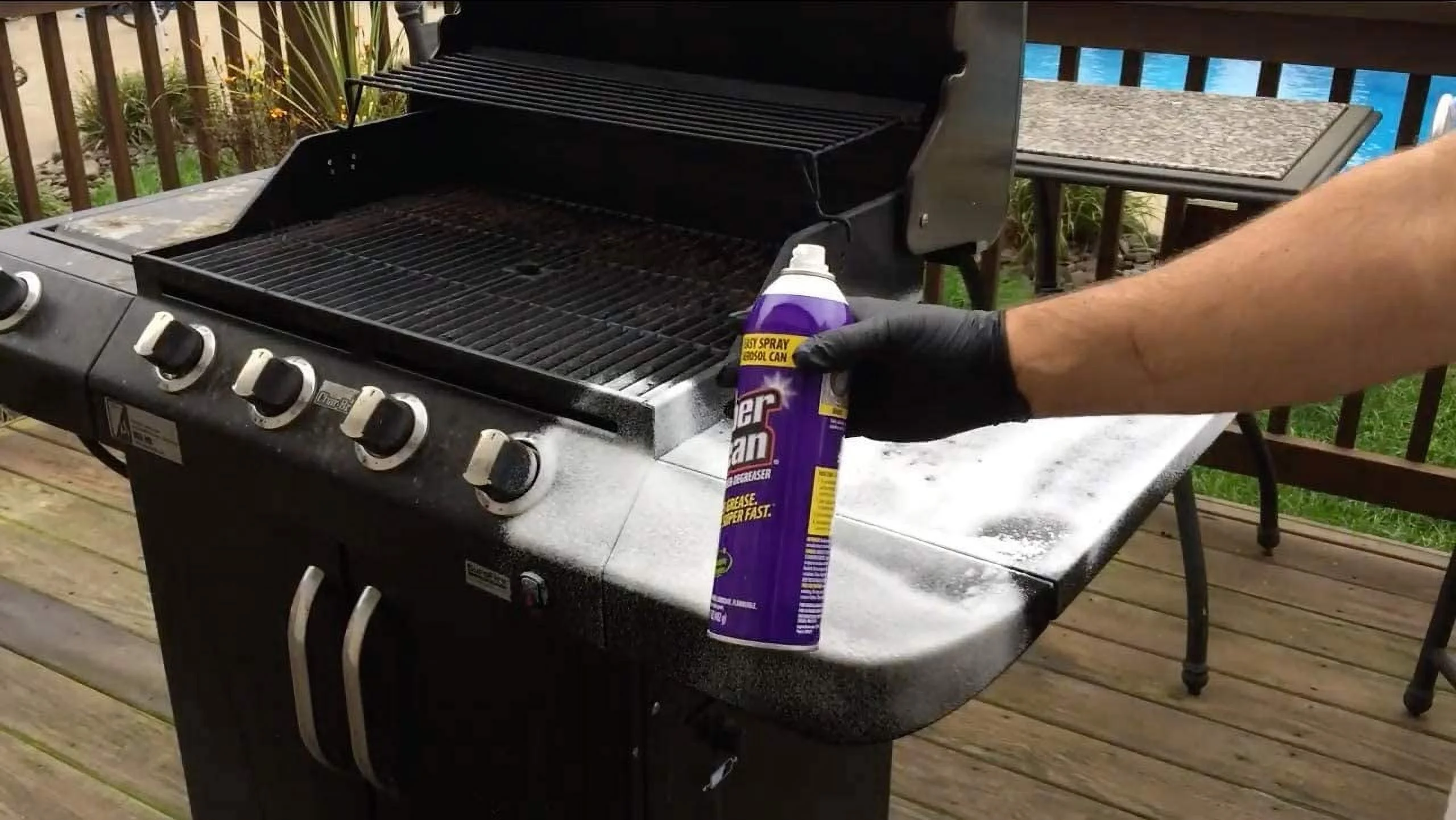 Multi Surface All Purpose Gunk Remover Aerosol Degreaser, Biodegradable, 17Oz By Super Clean