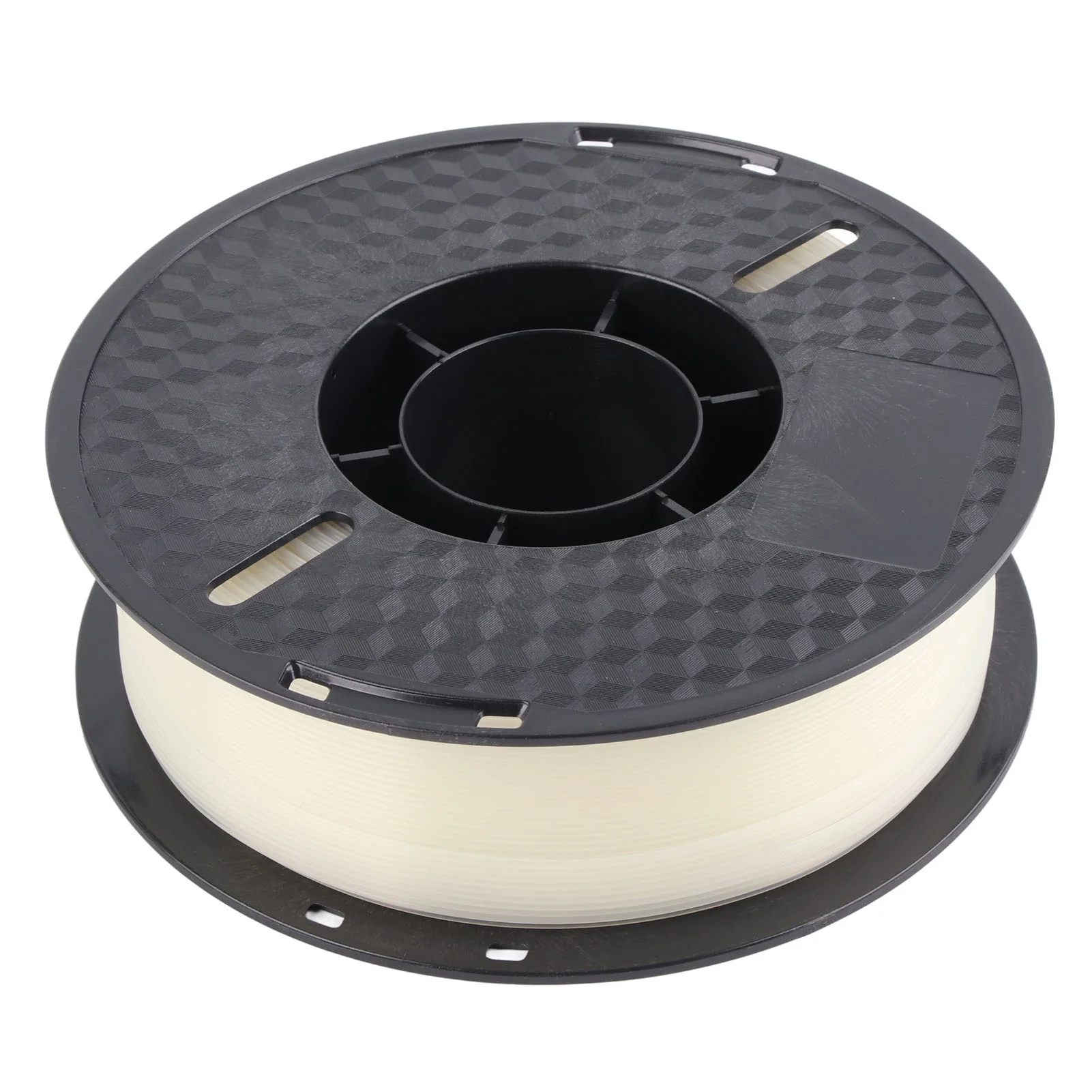 Risegun 1.75mm PLa Filament 3D Printer Filament PLa 1KG Spool 3D Printing Filament 3D Printer Filament Printing Consumables Dimensional Accuracy ±0.02mm(White)