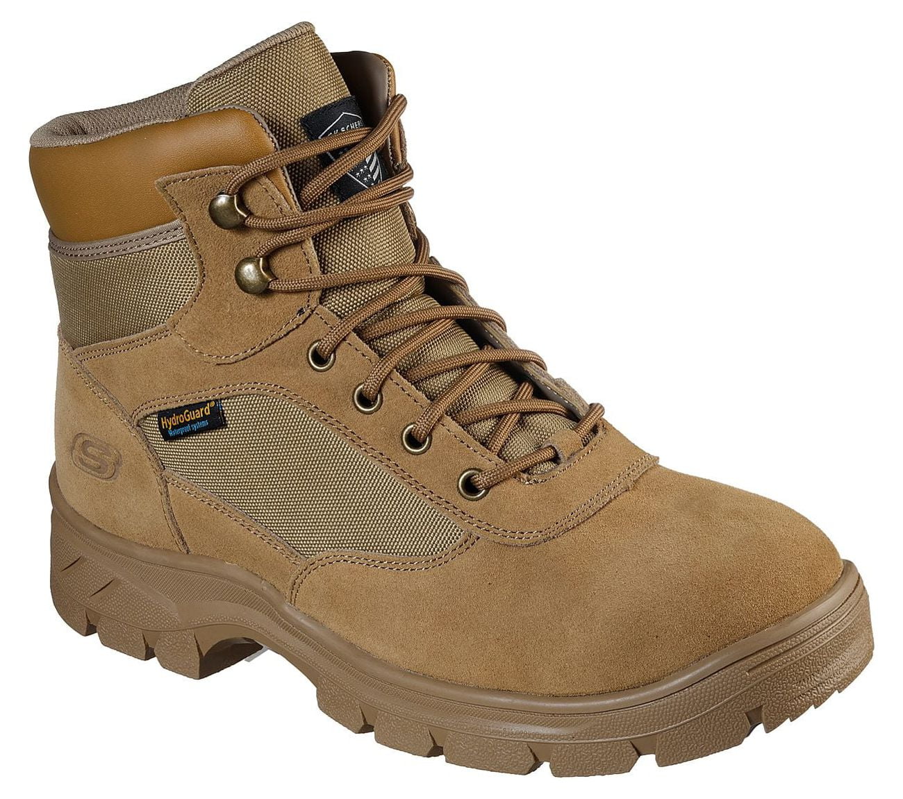 Skechers Work Men's Wascana Millit Soft Toe Tactical Lace-up Boot