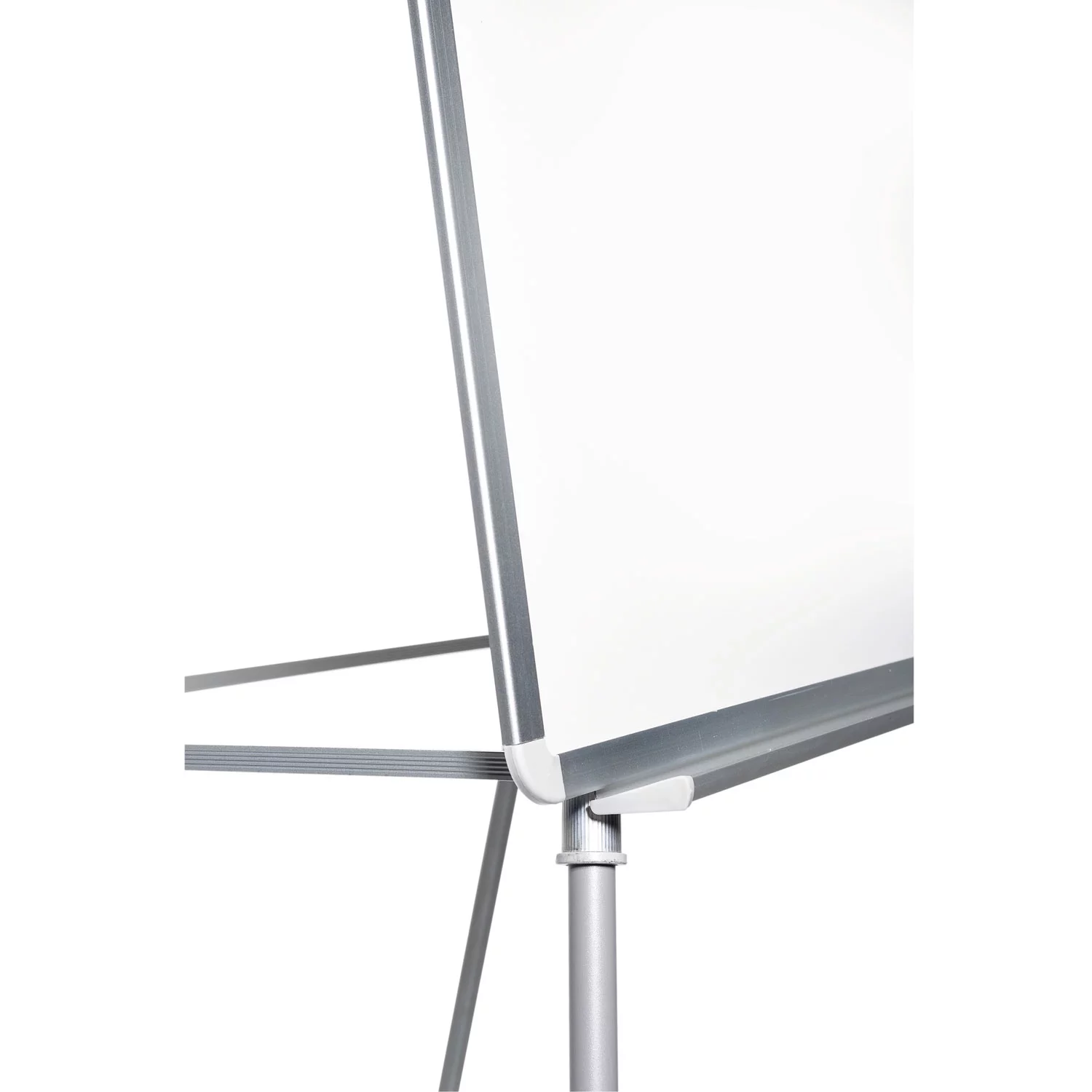 MasterVision Silver Easy Clean Dry Erase Quad-Pod Presentation Easel 45