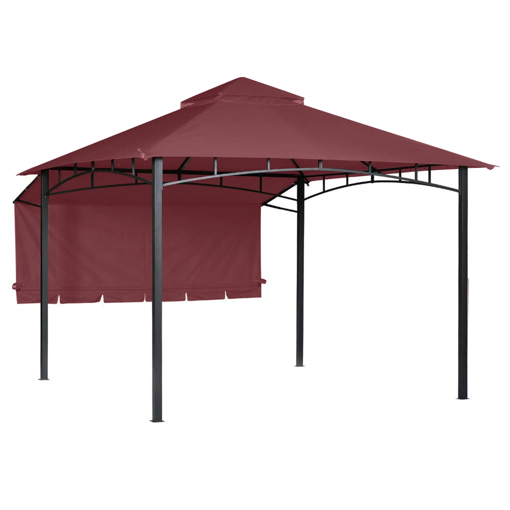 Garden Winds Replacement Canopy Top Cover for the Garden House Gazebo - Nutmeg