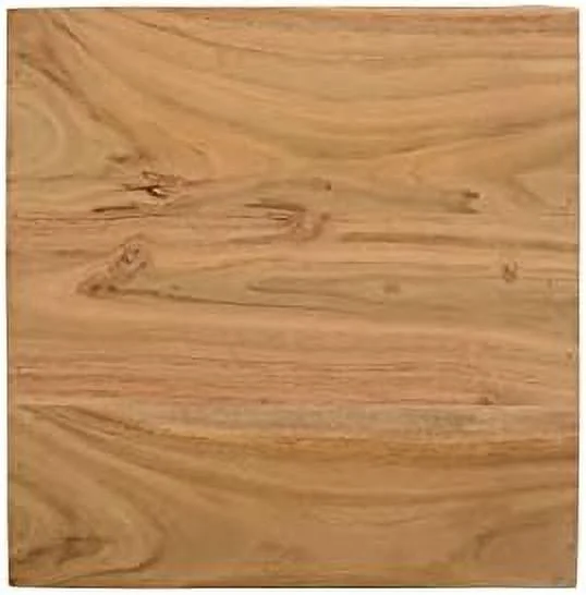 TJUNBOLIFE Solid Mango Wood Angled 24" Tall Mid-Century Modern Jasper Table Pre-Assembled