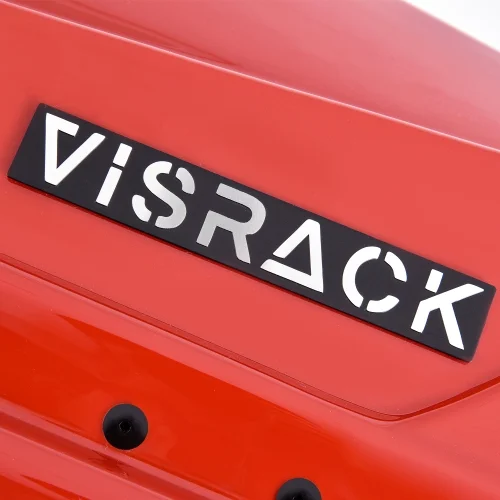 Hard Shell Roof Cargo Carrier with Security Keys, Roof Box, Cargo Box, 62 (L) x 31 (W) x 15(H) Inches, 14 Cubic Feet (Tool-Free Install), RED