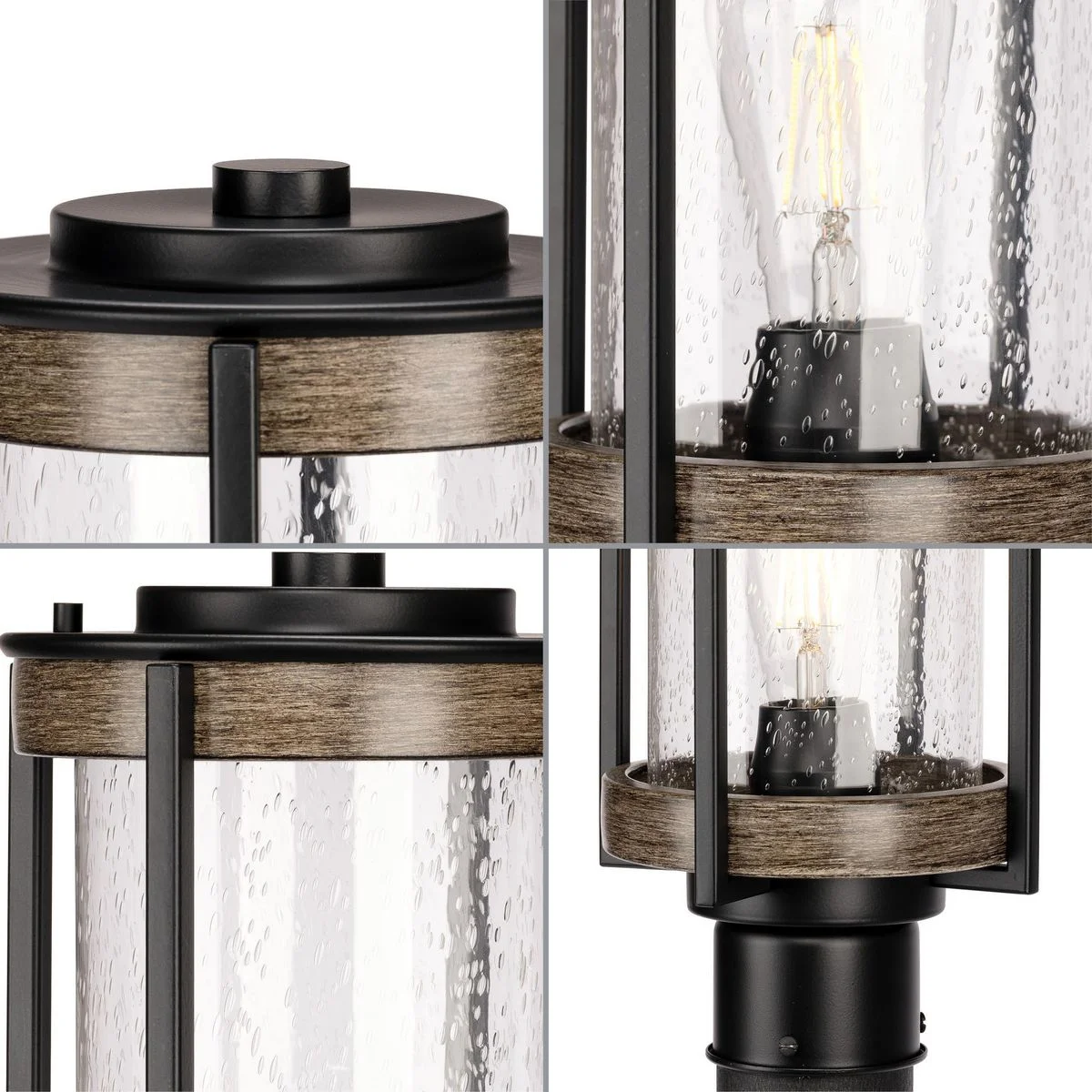 Progress Lighting - Whitmire - 1 Light Outdoor Post Lantern In Farmhouse