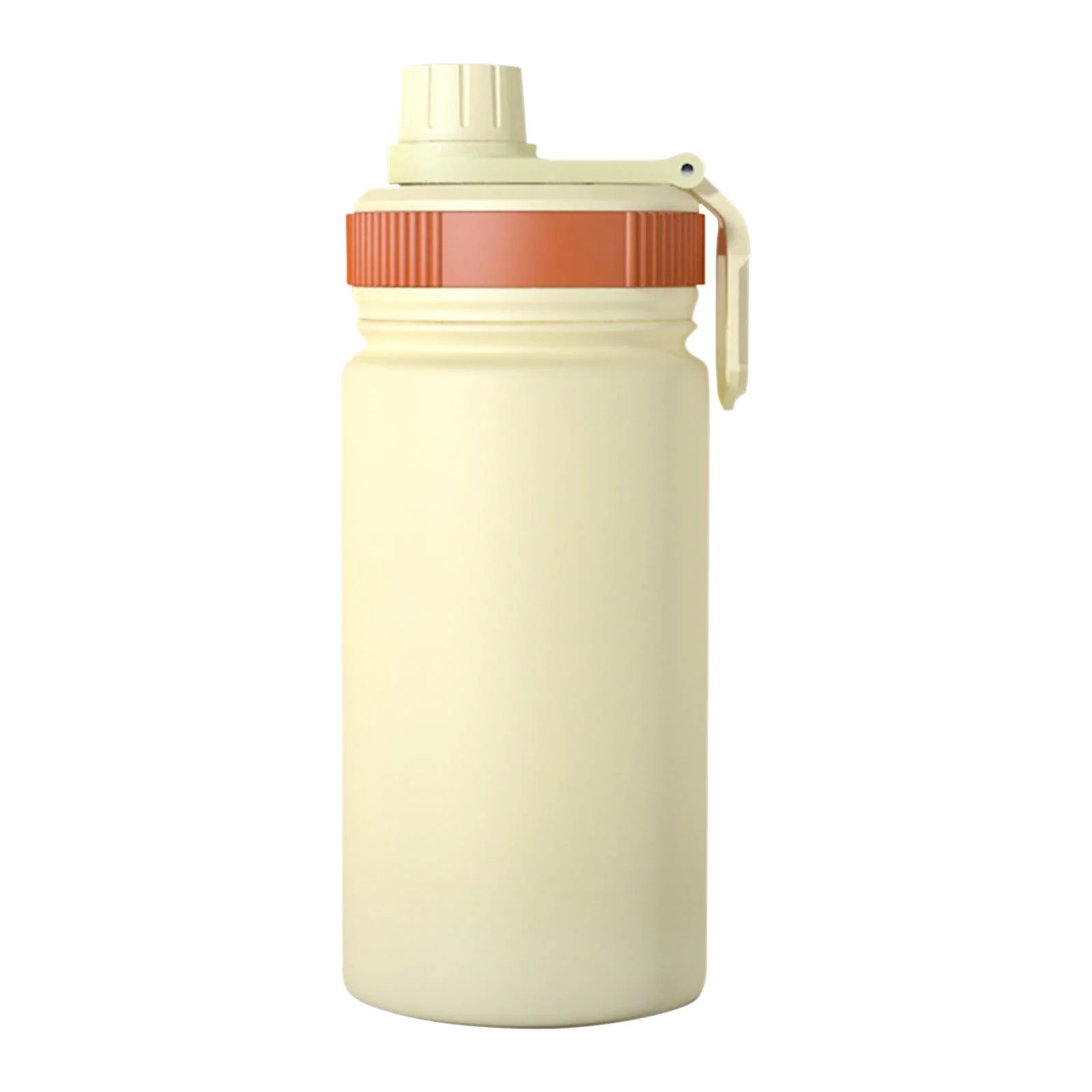 Insulated Sippy Mug,Insulated Sippy Cup Portable with Straw and Lid,Durable Insulated Cup Stainless Steel Straw Cup,Coffee Mug Water Mug Drinking Cup Reusable,Cold and Hot Drinks Coffee Yellow