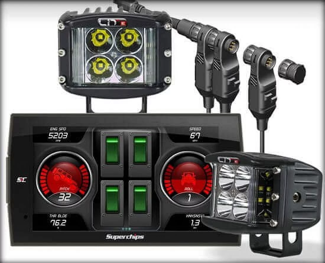 Superchips 42051JLL3 Td3 + Lit Leds For 18-21 Jeep Jl