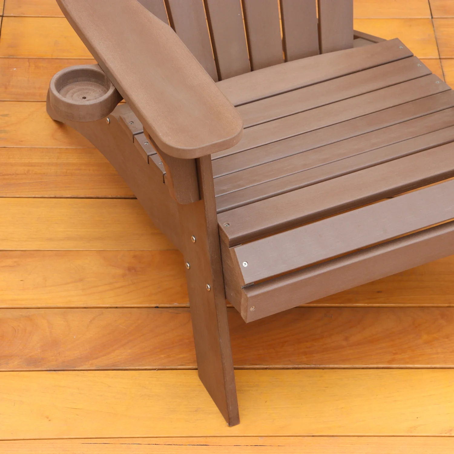 JHOOTUUO Polystyrene Adirondack Chair -