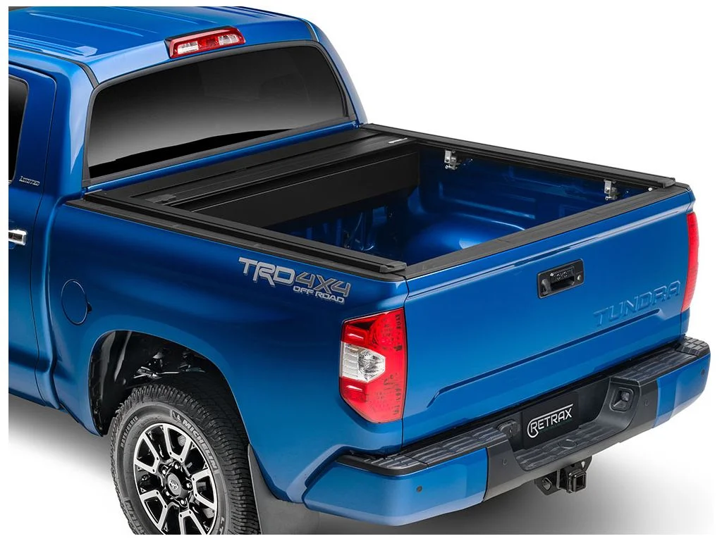 Retrax by RealTruck RetraxONE XR Retractable Truck Bed Tonneau Cover | T-60842 | Compatible with 2007 - 2021 Toyota Tundra Regular & Double Cab w/ Deck Rail System 6' 7