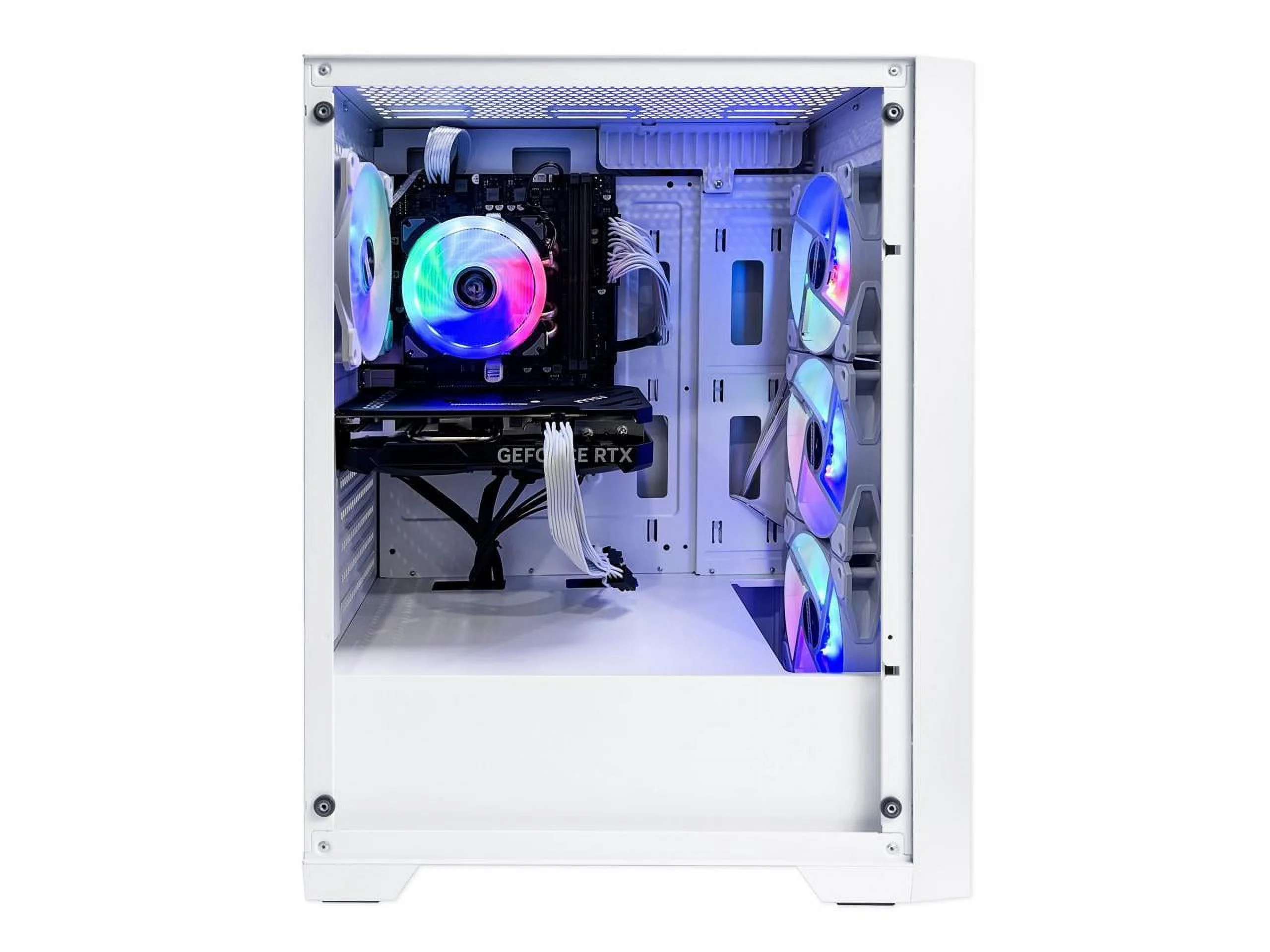 Orangexin Apollo Gaming desktop -AMD Ryzen 5 5600G 6-core 3.9GHz -Radeon RX7600 8GB- 16GB DDR4 3200MHz - 1TB PCIe SSD- Windows 11 Pro - WIFI&Bluetooth - Gaming PC