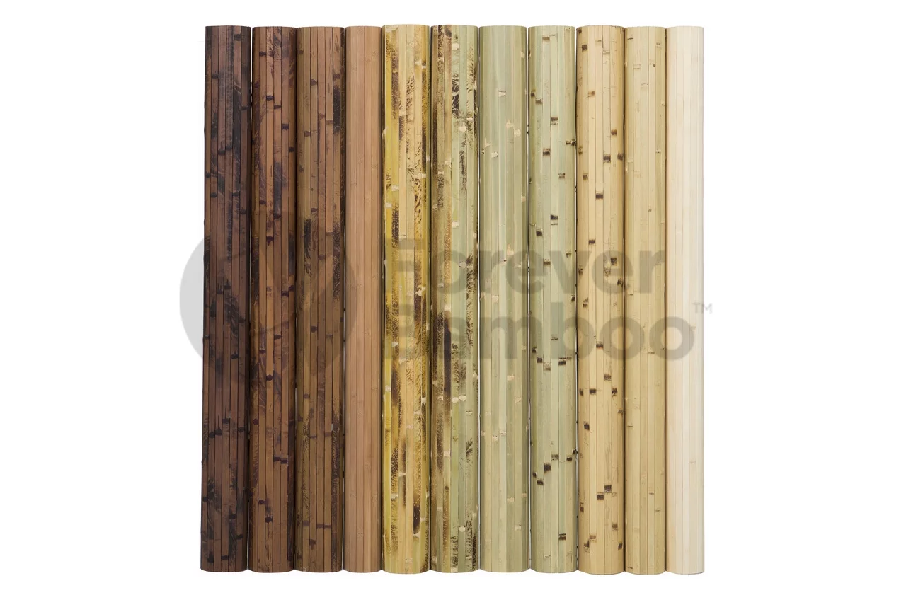 Backyard X-Scapes 4 ft H x 8 ft L Bamboo Wall Panel, Dark Chocolate