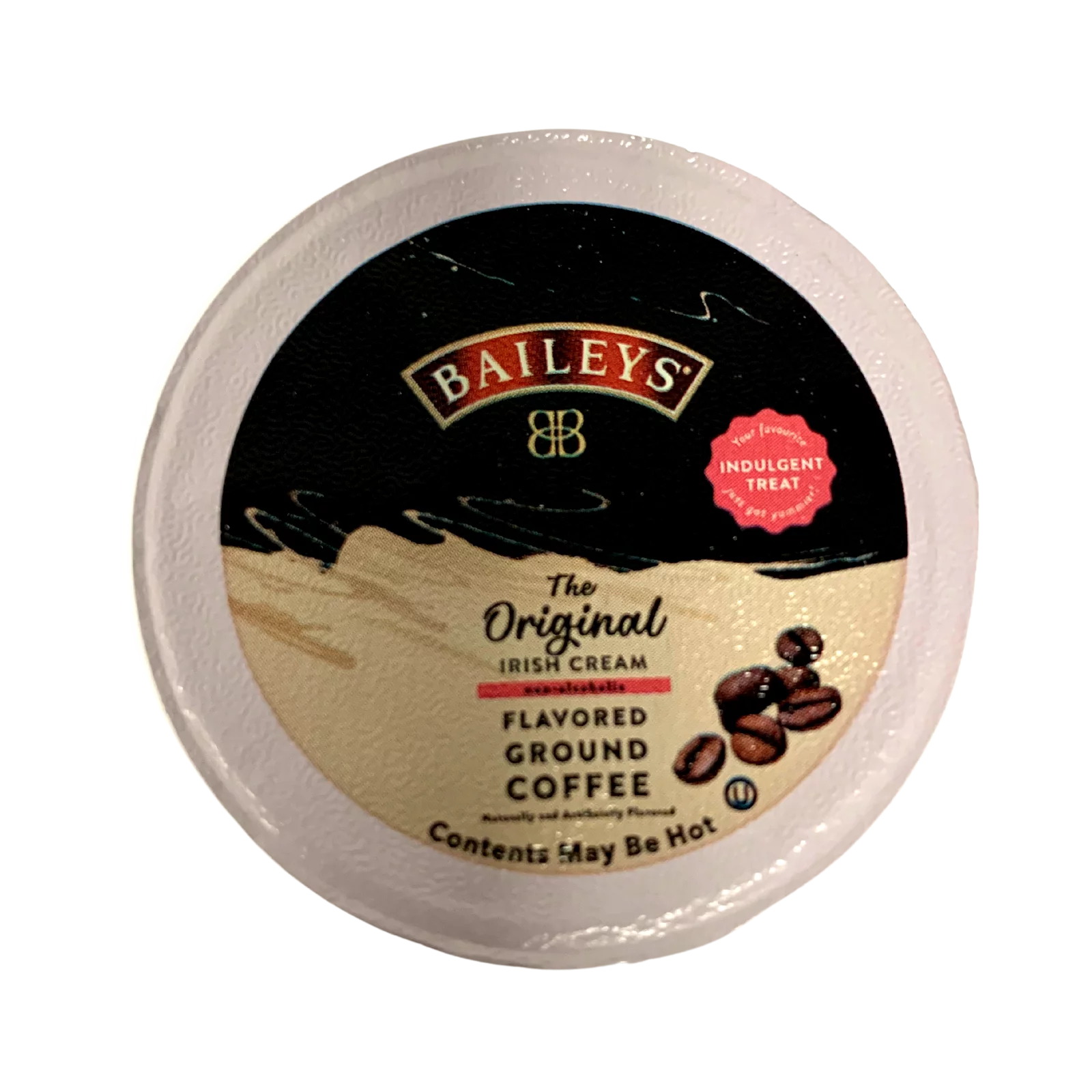 Baileys The Original Irish Cream Non Alcoholic Flavored Ground Coffee Pods - 72 Count