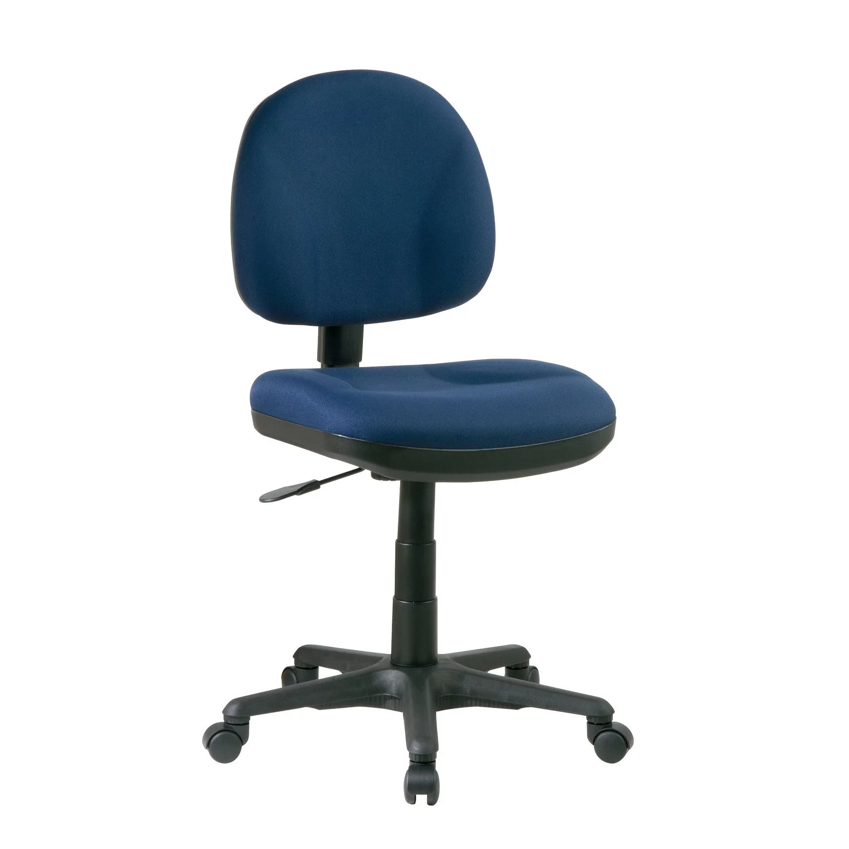 Office Star Products Sculptured Task Chair without Arms icon burgundy