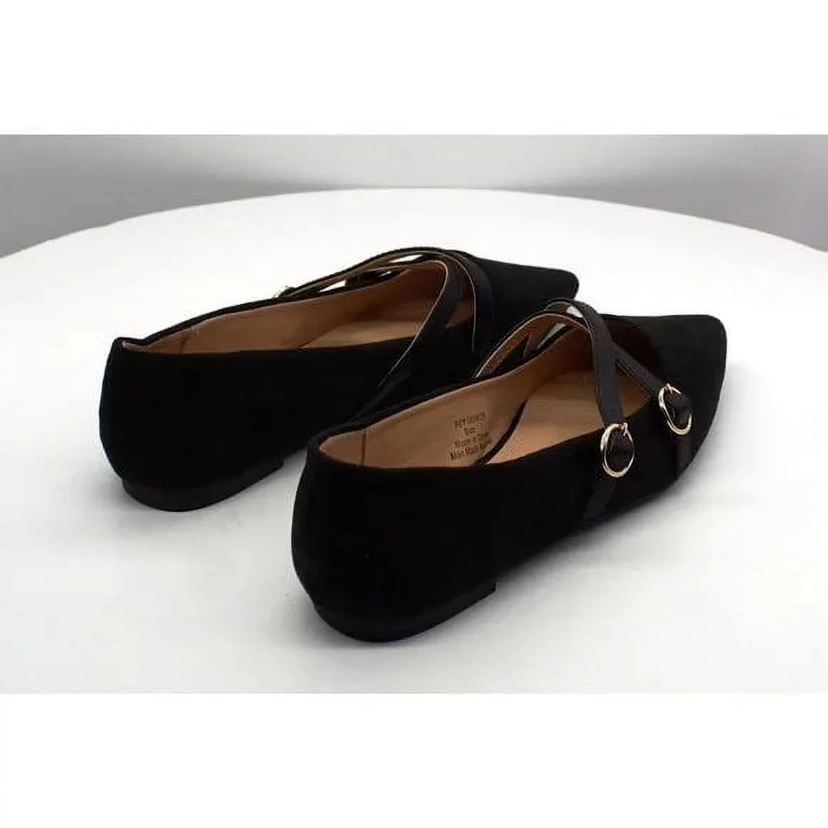 Journee Collection Womens Patricia Slip On Pointed Toe Ballet Flats