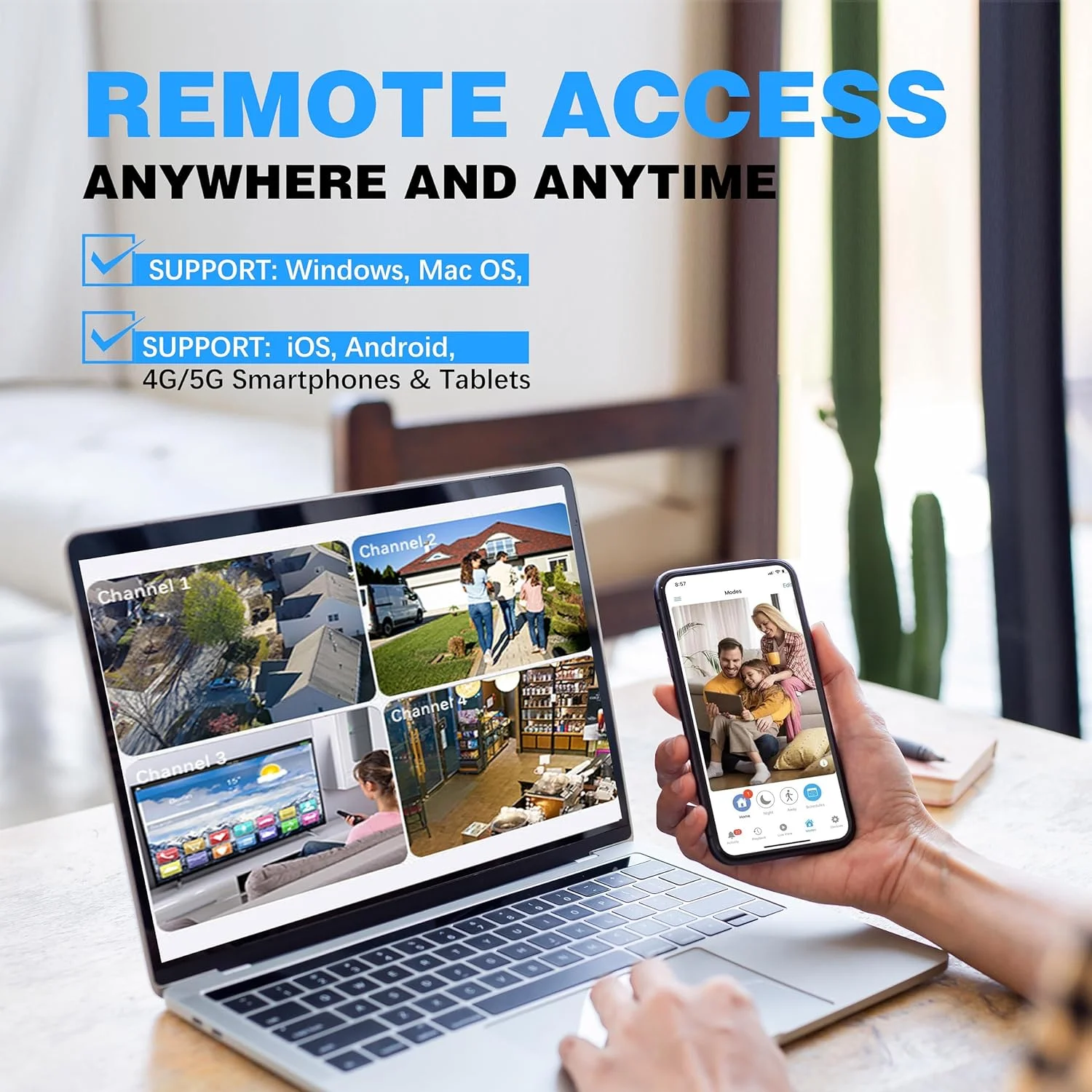 Swann 6 Camera 8 Channel 4K Ultra HD NVR Security System