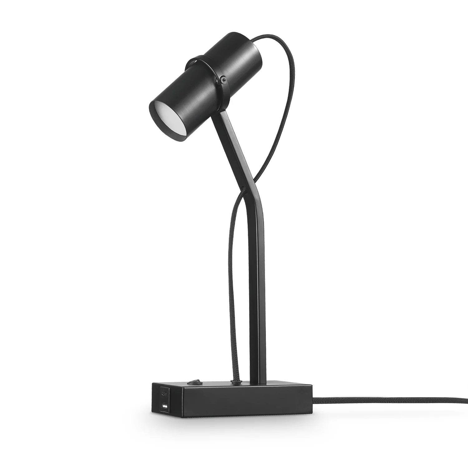 Globe Electric LED Desk Lamp with Matte Black Shade, 91002621