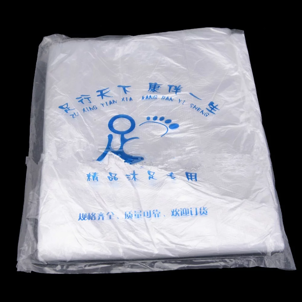 Bath Towels Bulk 60Ps Disposable Foot Tub Liners Bath Basin Bags for Foot Pedicure Spa