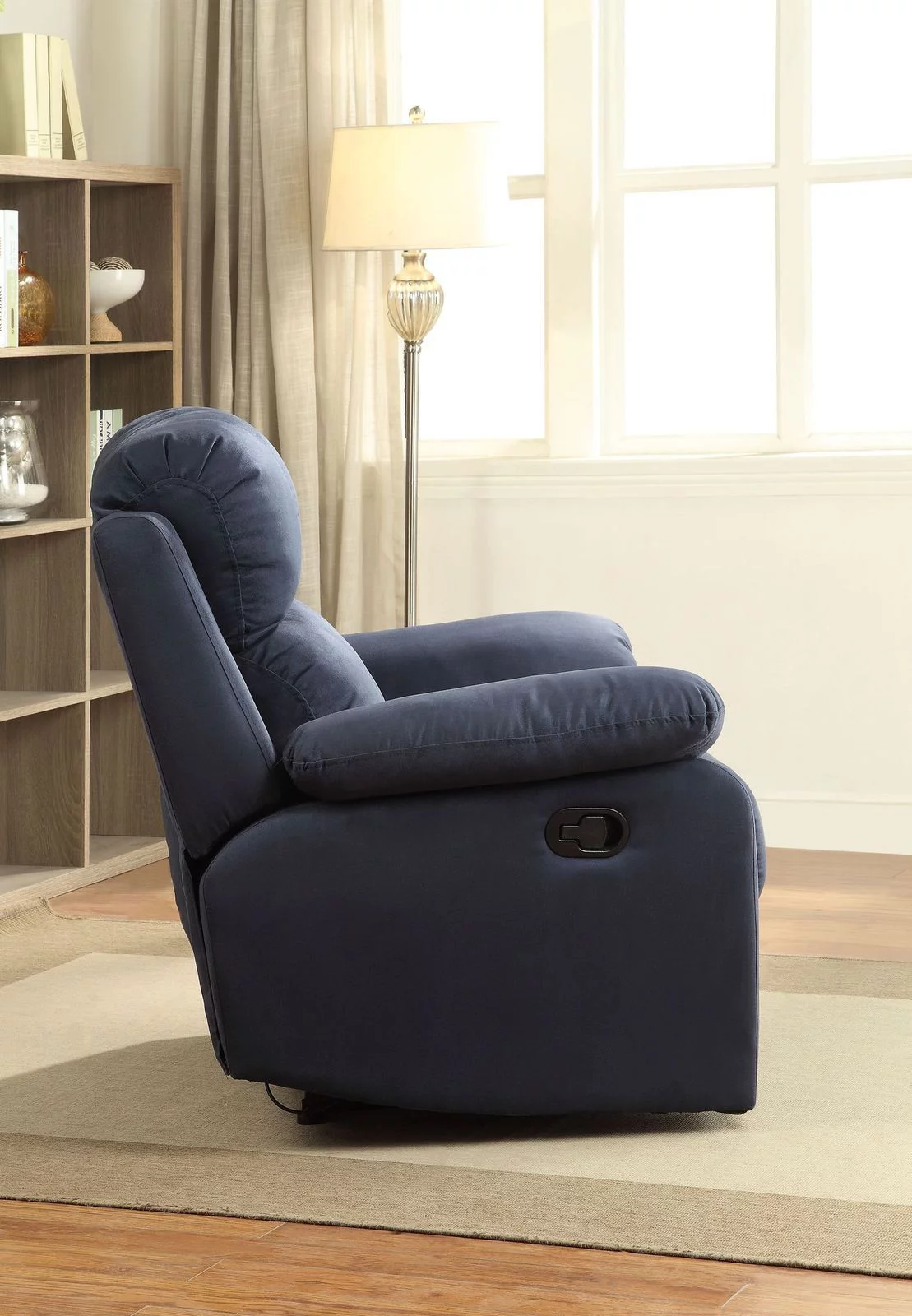 Parklon Microfiber Recliner - Blue