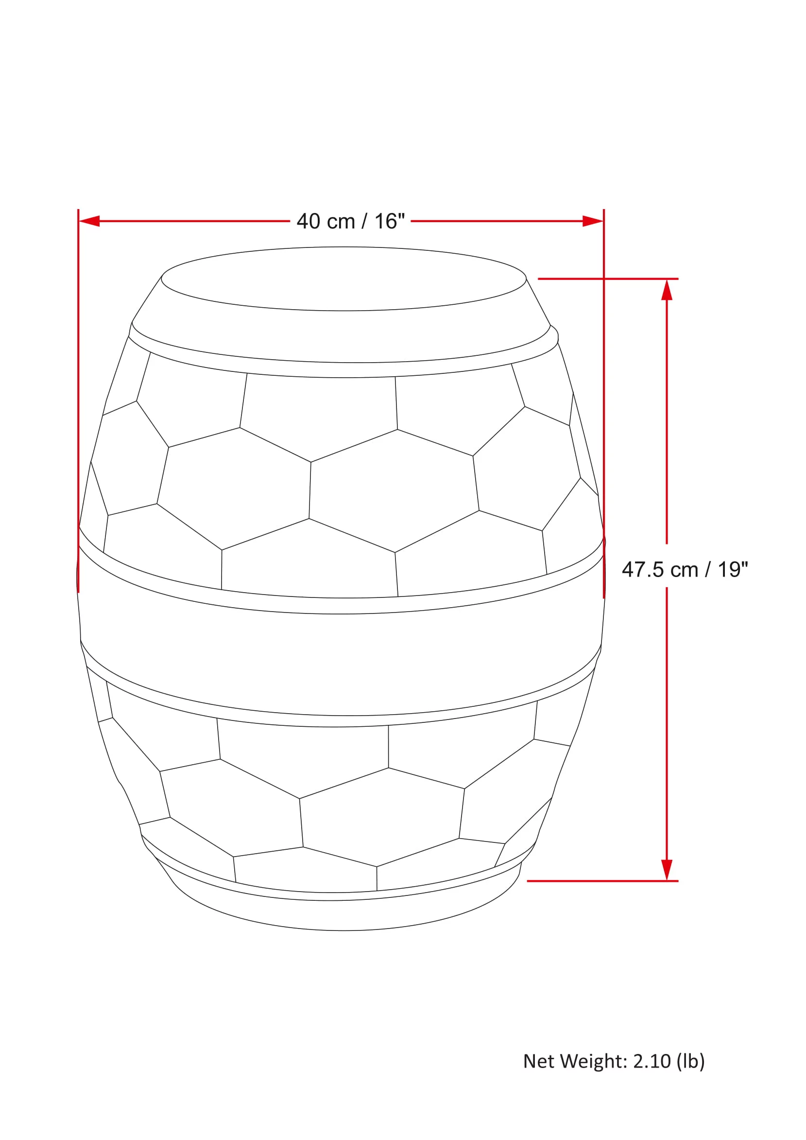 Simpli Home Reeva Side Table in Antique Copper