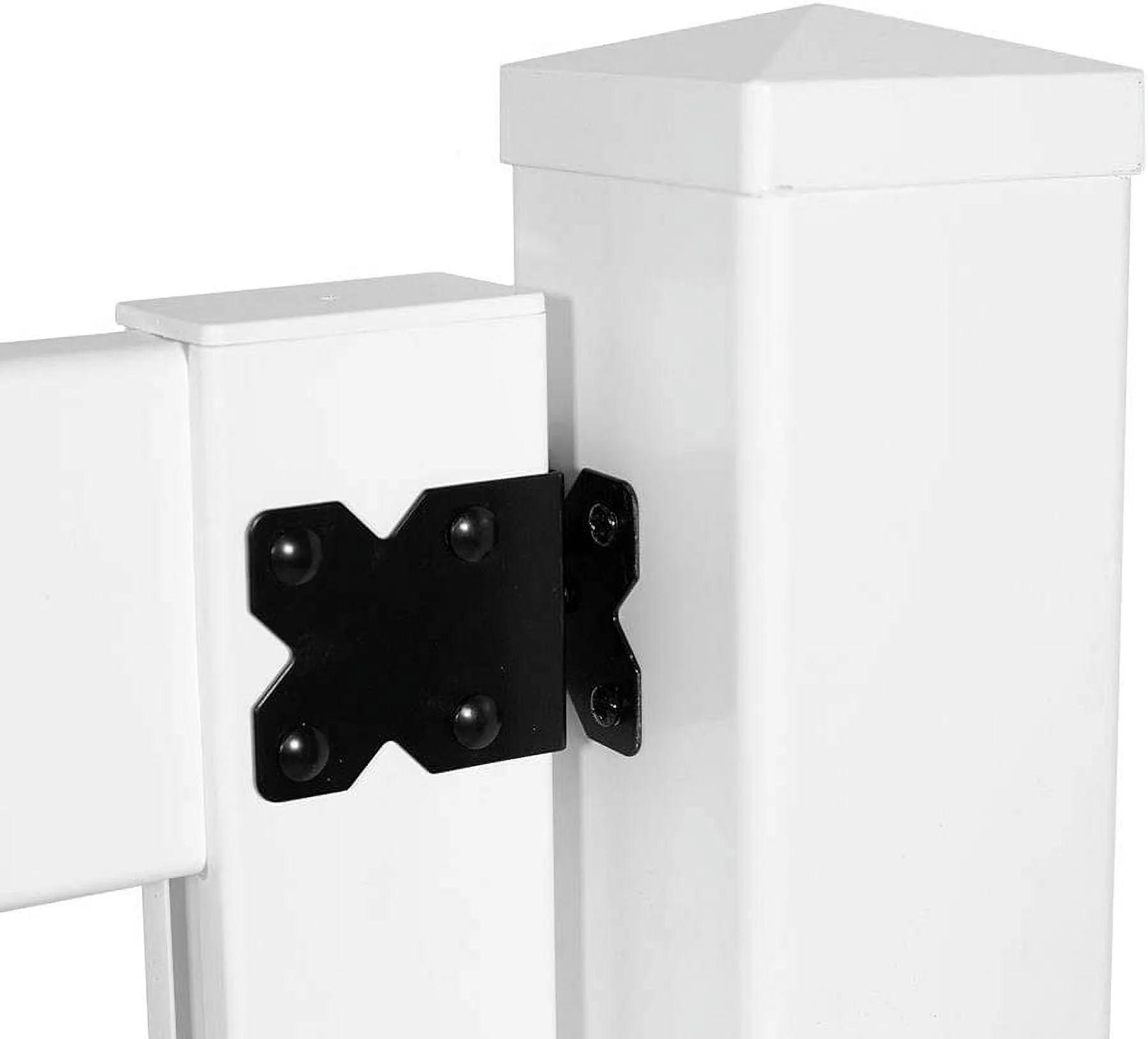 Somerset 6 Ft. X 42 In. White Vinyl Privacy Gate