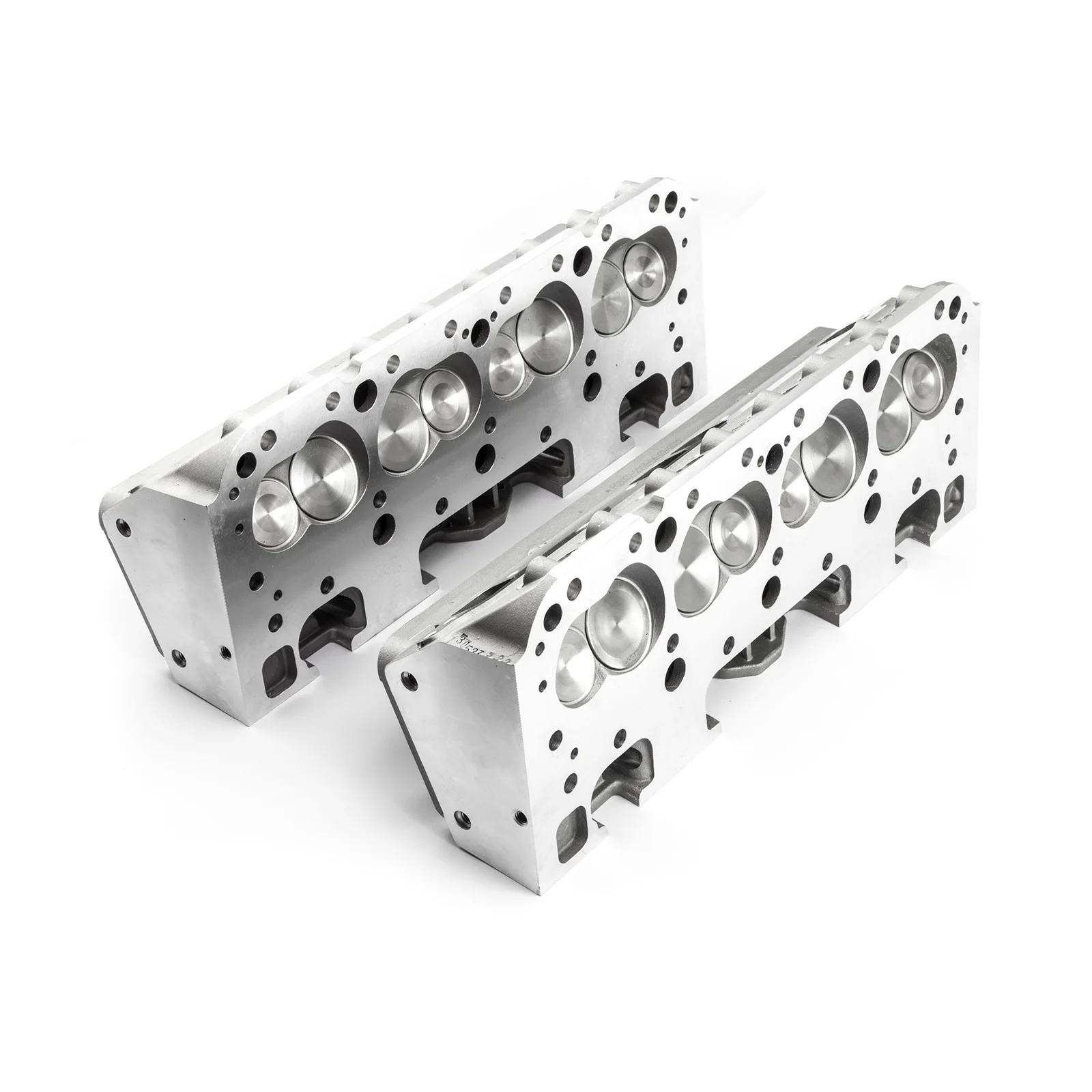 Speedmaster PCE281.2001 Fits Chevy SBC 350 190cc 64cc Angle Hydraulic Flat Assembled Cylinder Heads