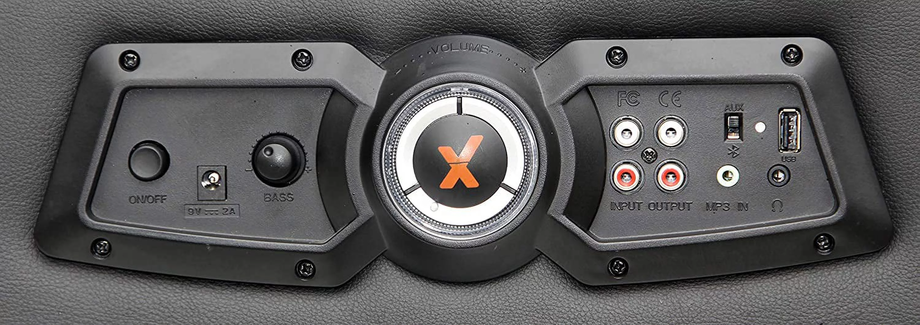 X Rocker Bluetooth & Ergonomic Swivel Leather Gaming Chair, Black/Red