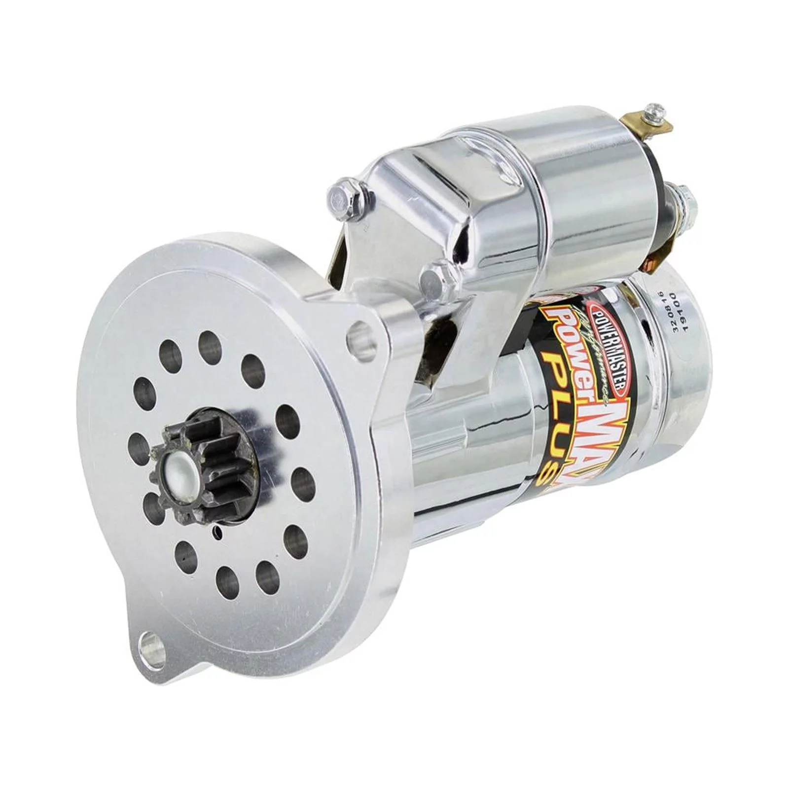 Powermaster 19103 PowerMAX Starter, Hitachi, Chrome, Ford Fits select: 1975-1996 FORD F150, 1966-1973 FORD MUSTANG