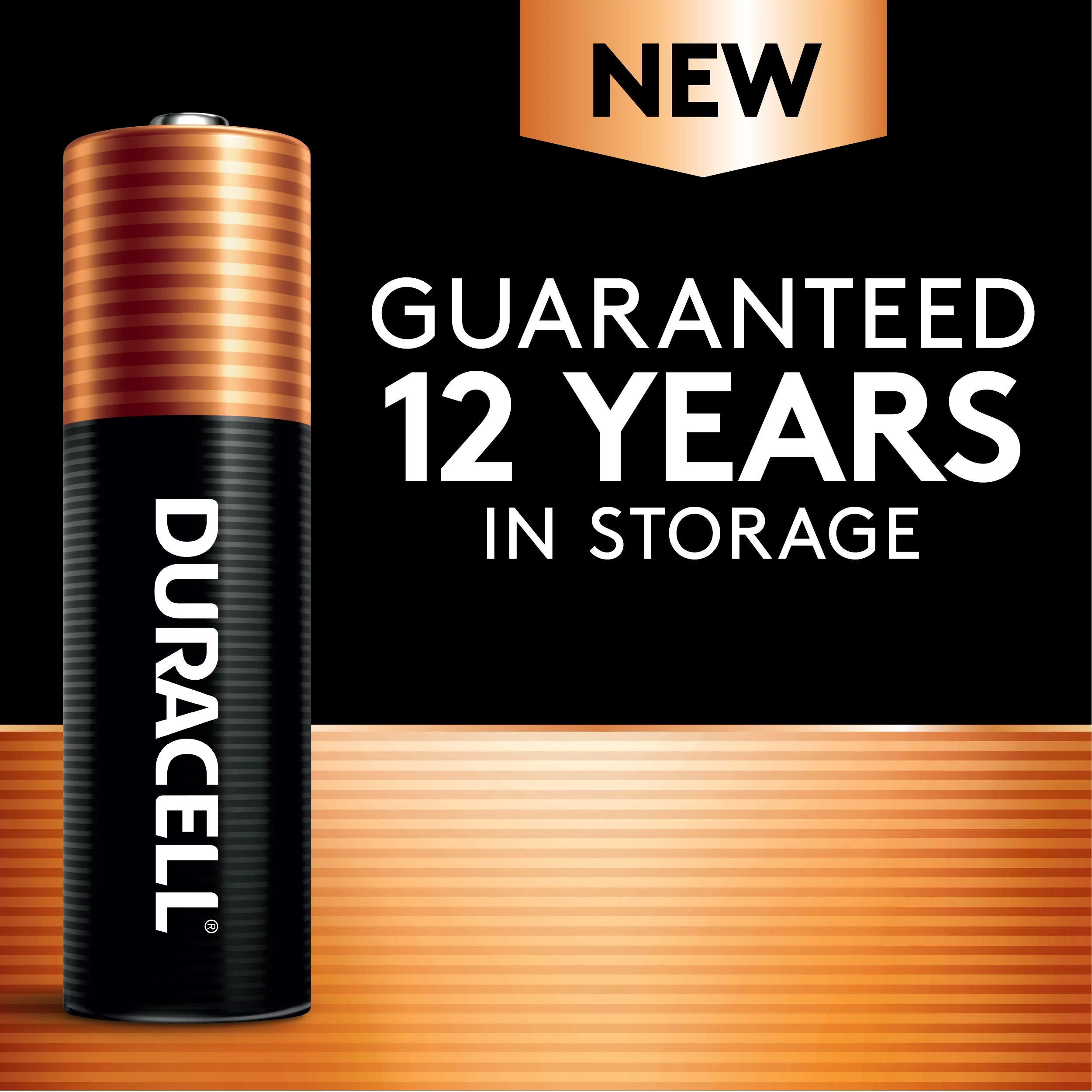 Duracell Coppertop AA Battery with POWER BOOST™, 8 Pack Long-Lasting Batteries