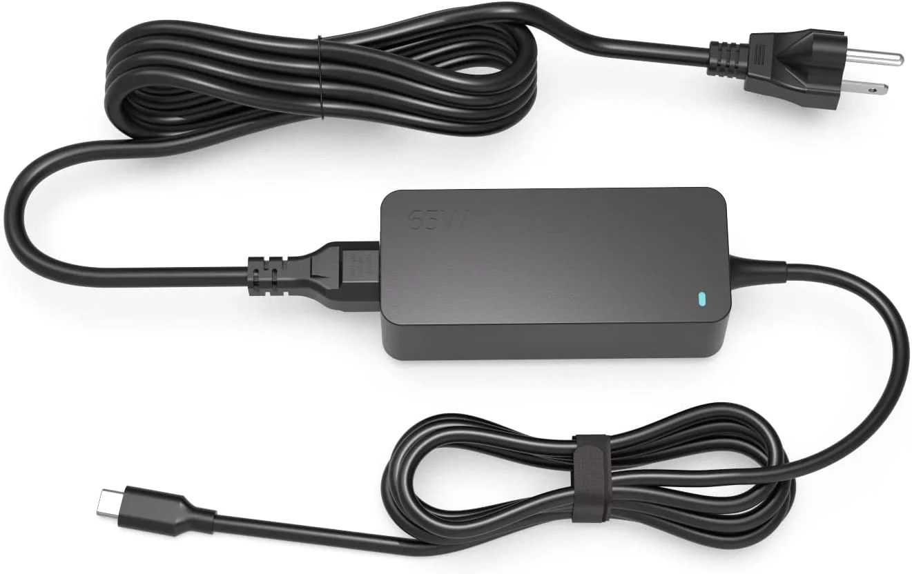 65W 45W Type USB C Charger Fit for Dell Latitude 7420 5420 5520 7410 7320 5320 5285 5290 7212 7275 7390 7389 7370 XPS