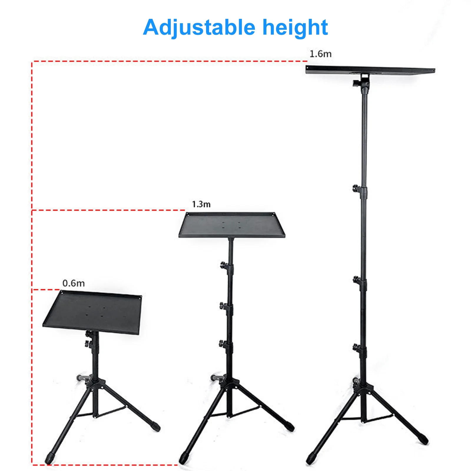 Dazzduo Stand,From 24-63 Inch Adjustable From 24-63 Laptop Stand With Universal Laptop Stand