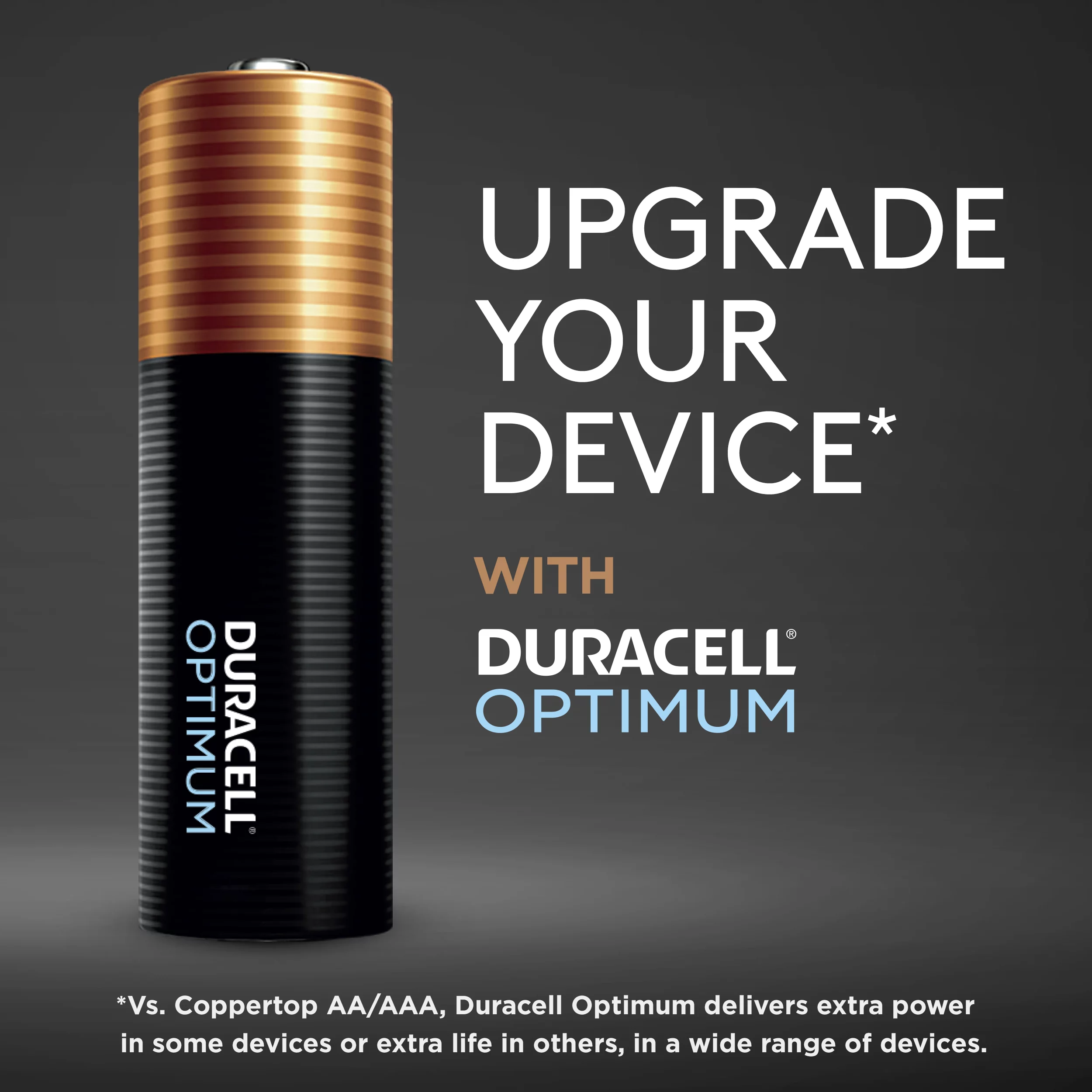 Duracell Optimum AAA Battery, Triple A Batteries SIOC, 24 Pack