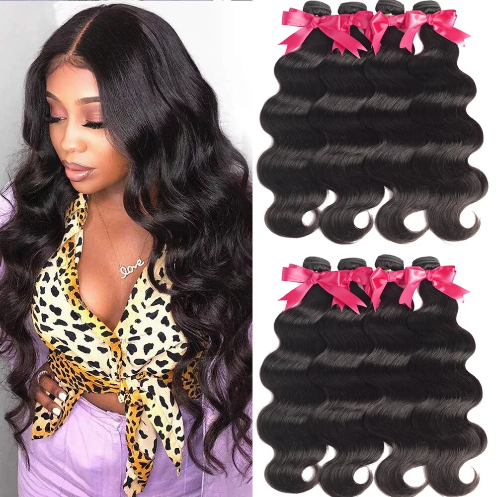 613 Blonde Color Human Hair Bundles With Closure 16 18 20 +14 Inch 4X4 Swiss Lace Closure Remy Brazilian Hair 3 Bundles With Closure