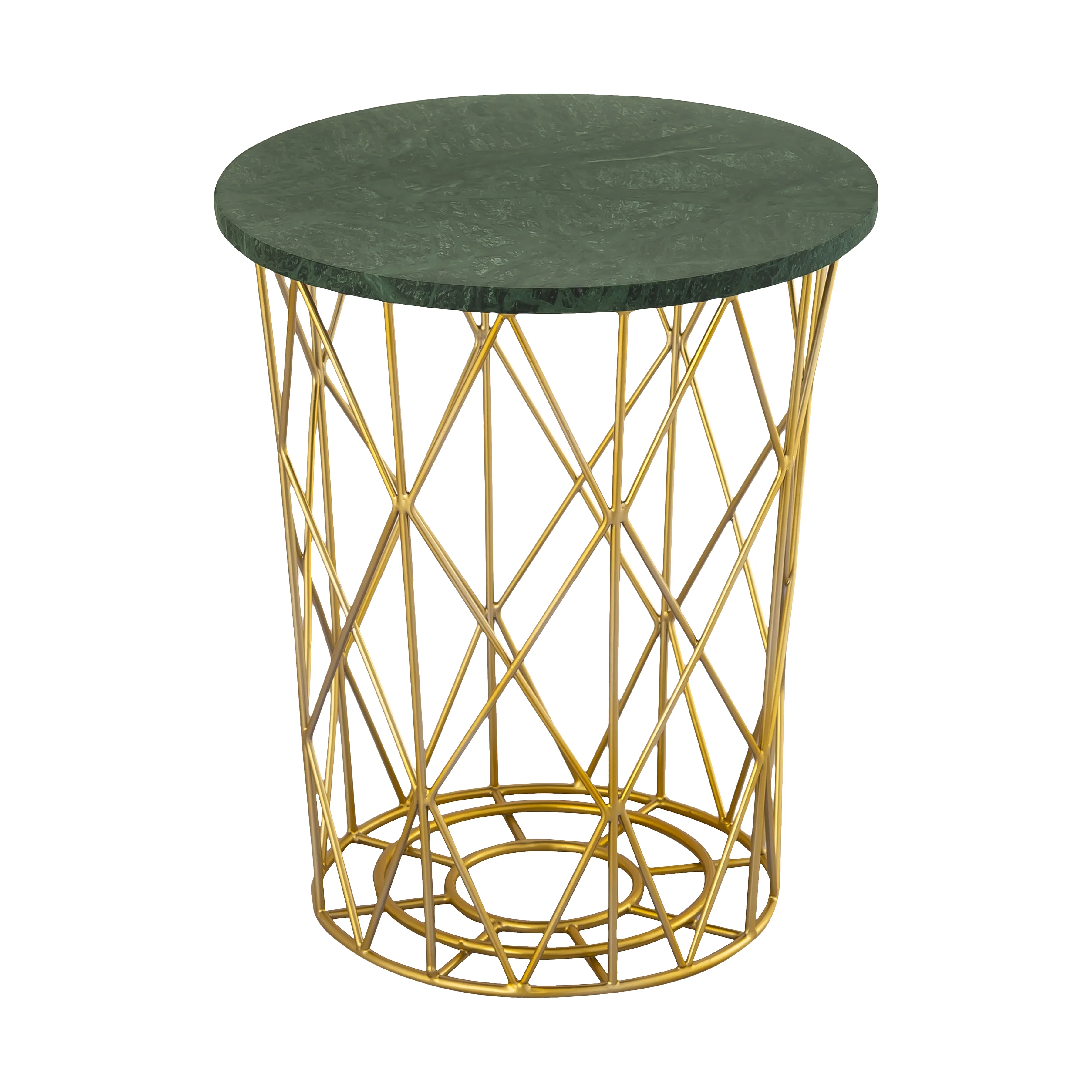 Elk Home 14-Inch Wide Minter Accent Table, Modern/Contemporary, Gold